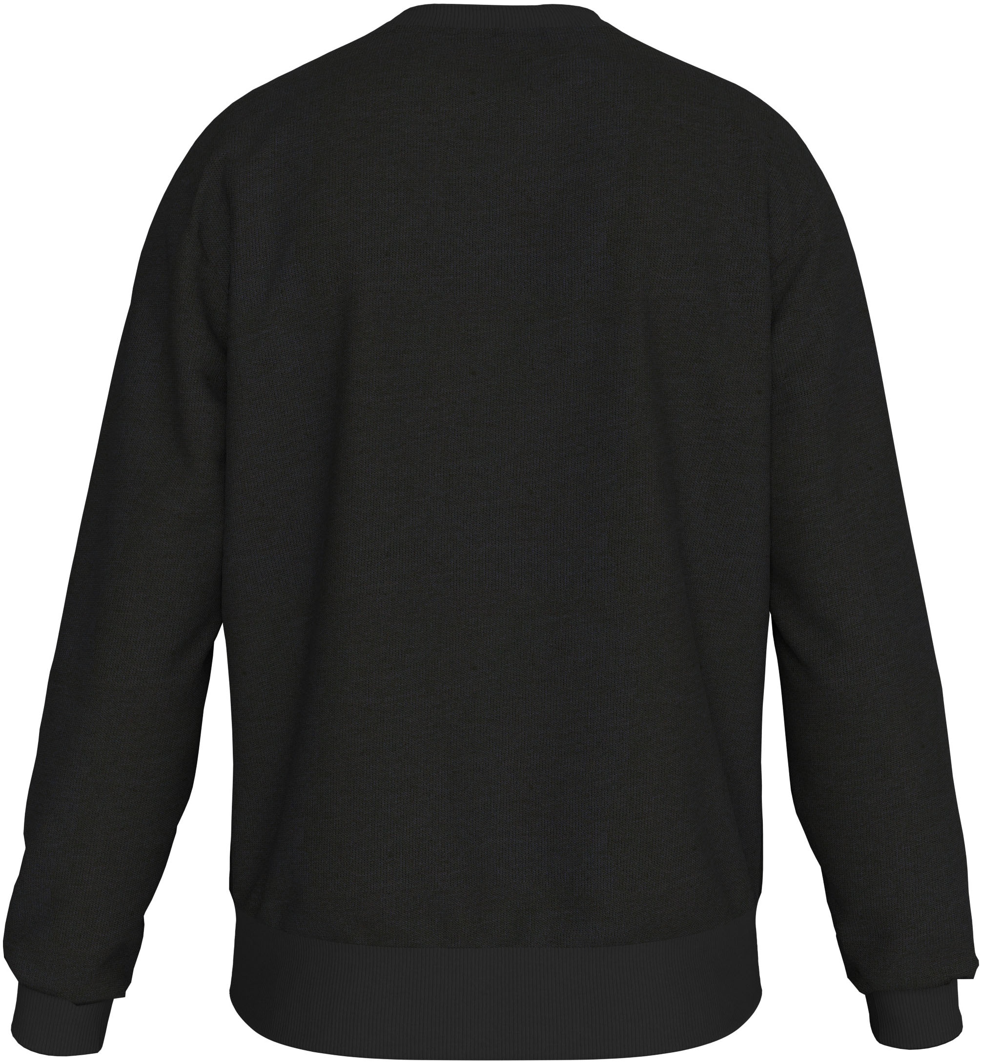 Calvin Klein Big&Tall Sweatshirt »BT_OFF PLACEMENT LOGO SWEATSHIRT«, in grossen Grössen mit Logoschriftzug