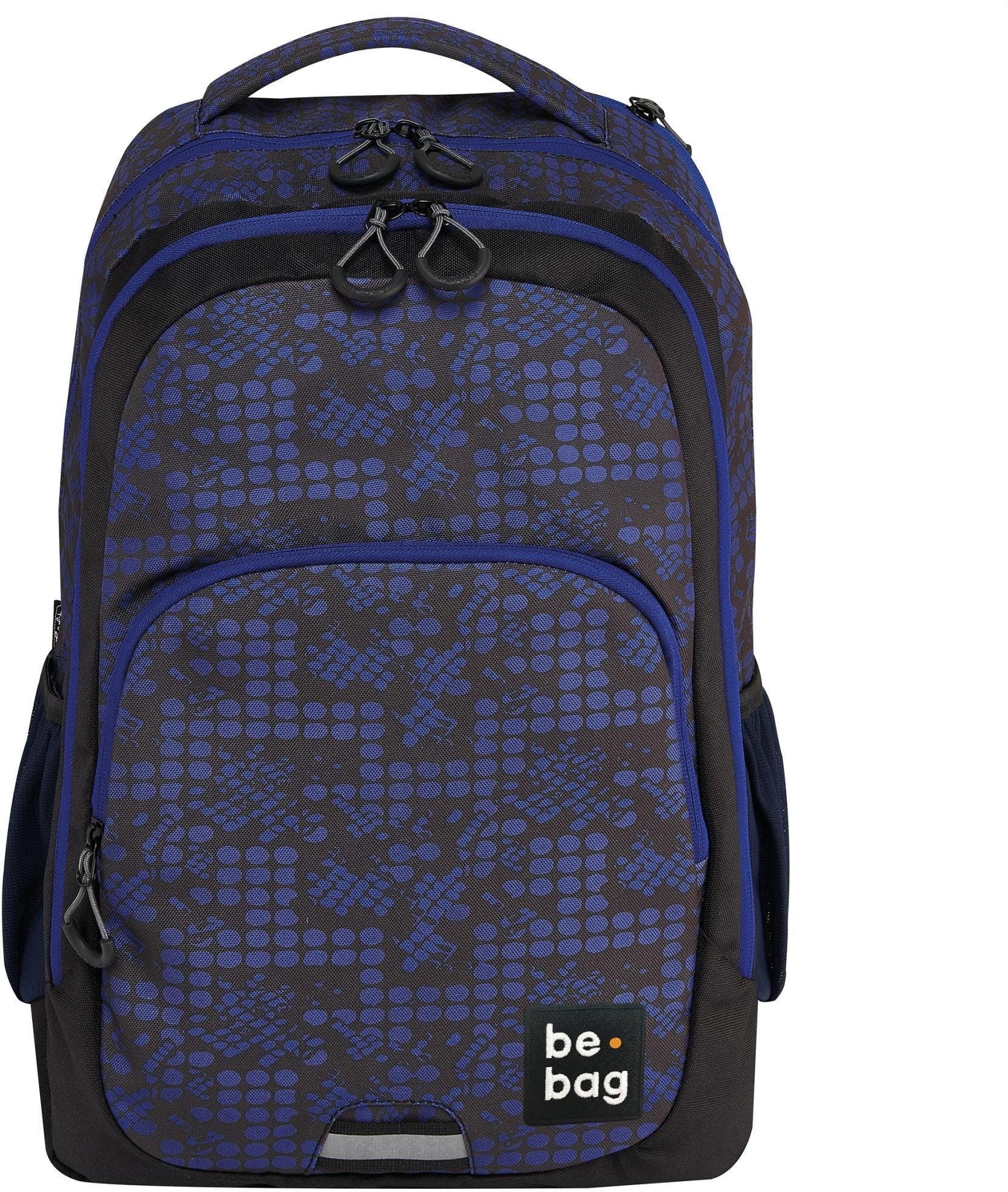 Image of Herlitz Schulrucksack »be.bag be.ready, smashed dots«, Reflektionsnähte-reflektierende Streifen auf den Schultergurten bei Ackermann Versand Schweiz