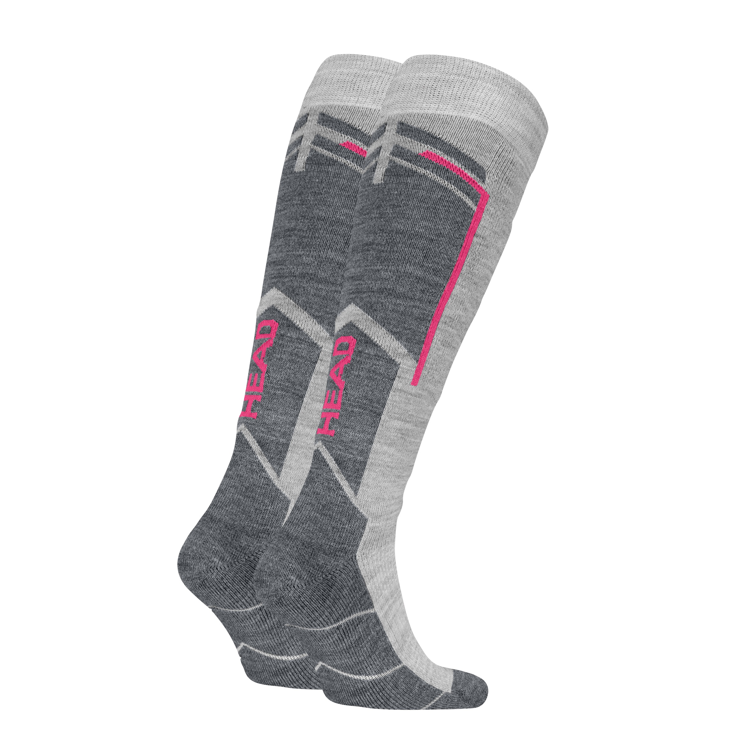 Head Skistrümpfe »HEAD SKI BEGINNER KNEEHIGH 2P«, (2 Paar), Wollanteil