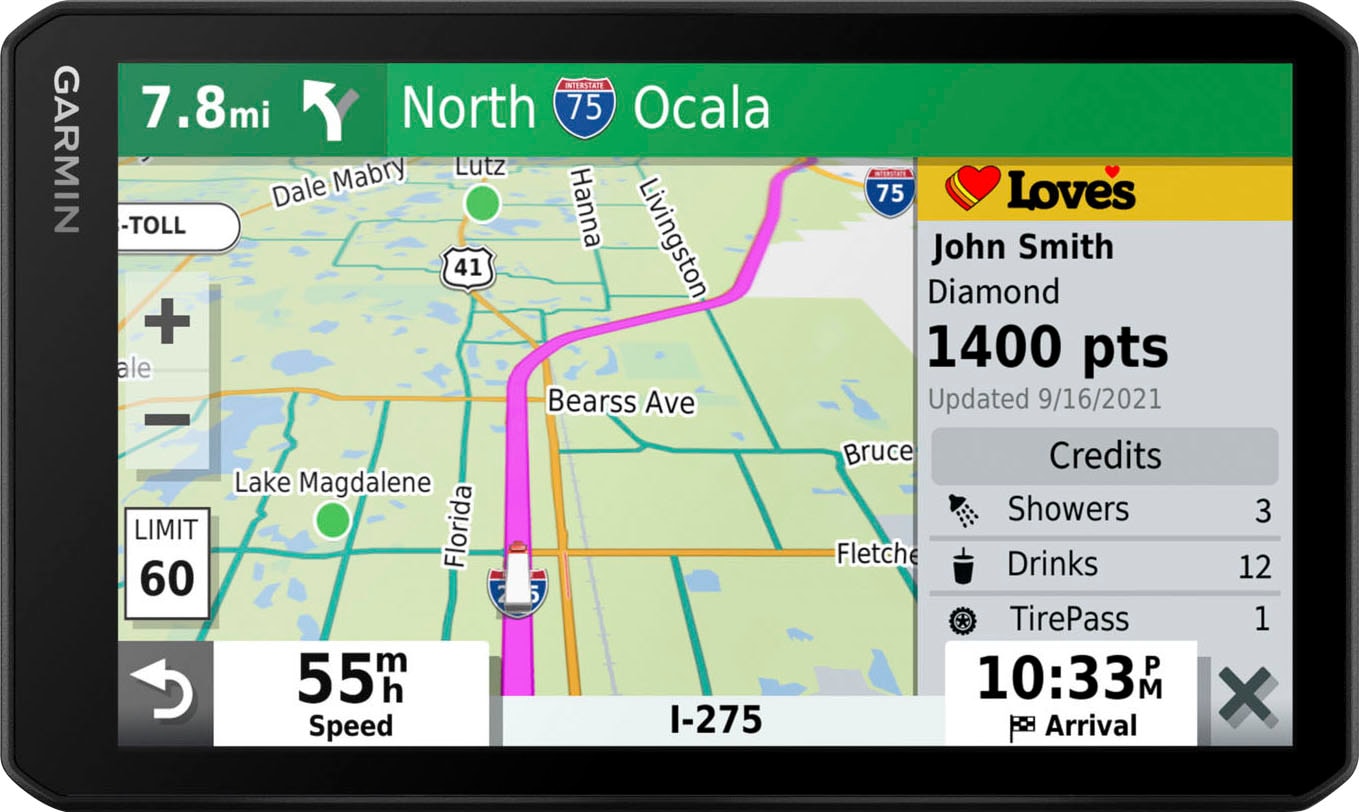 Garmin LKW-Navigationsgerät »DezlCam LGV710 EU«