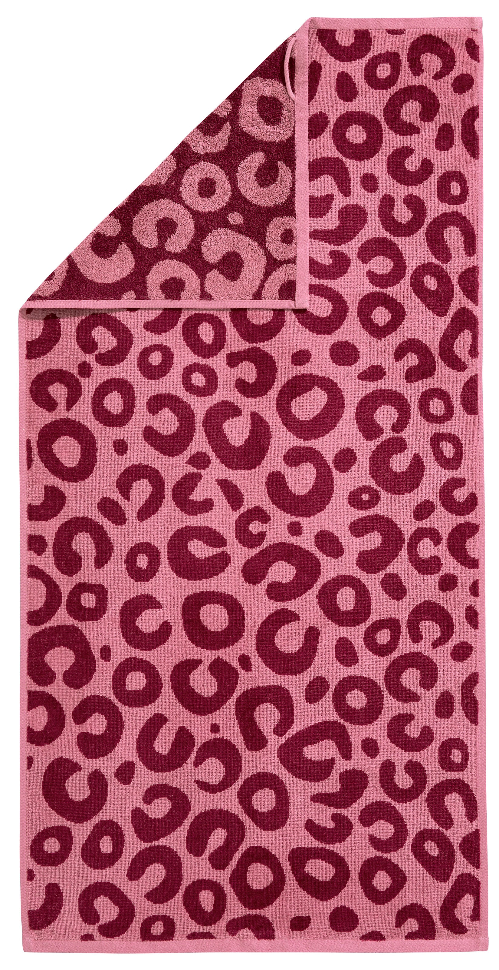 GOODproduct Handtuch Set »Anna Leopardenmuster, 4-tlg Handtuch-Set, 50x100cm, 100% Baumwolle« Handtücher, weich, saugstark, modern, Leo, Animal Print