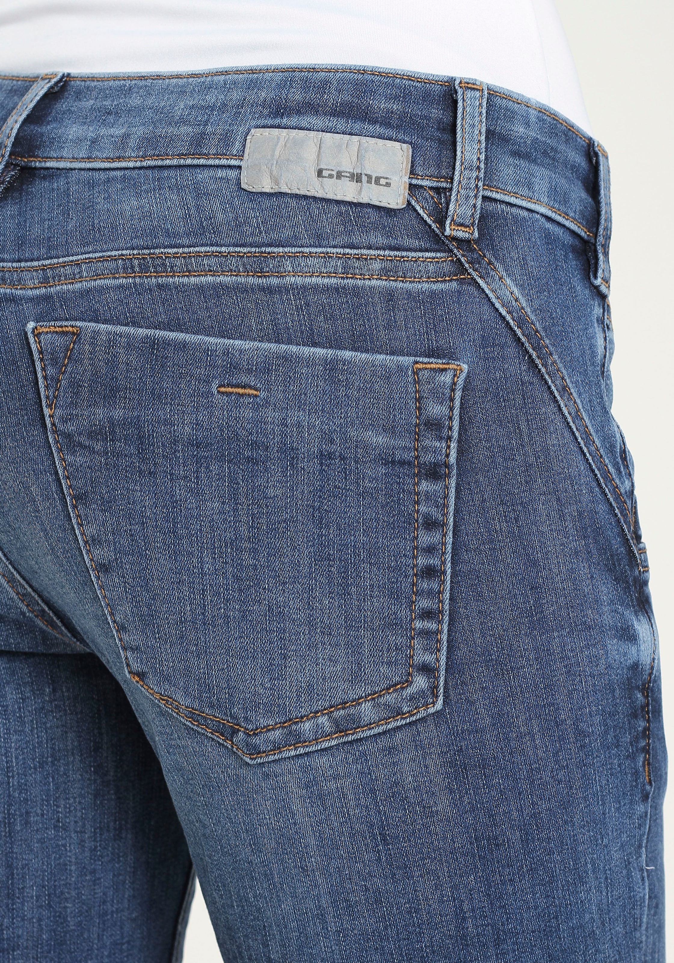 ♕ GANG grosser Formstabilität Bewegungsfreiheit »94JOJO«, bestellen versandkostenfrei mit Slim-fit-Jeans