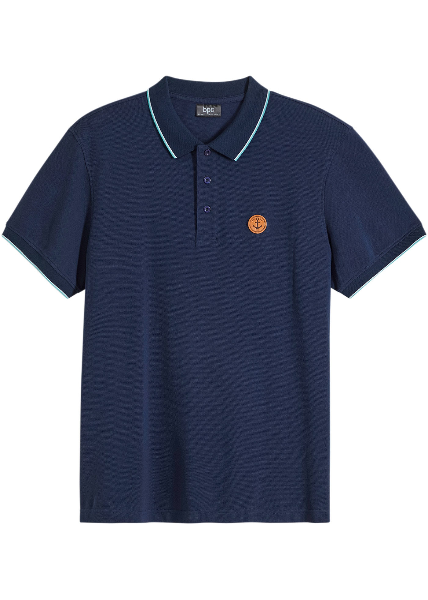 bonprix Poloshirt »Piqué-Poloshirt aus reiner Baumwolle«, Piqué-Poloshirt aus reiner Baumwolle
