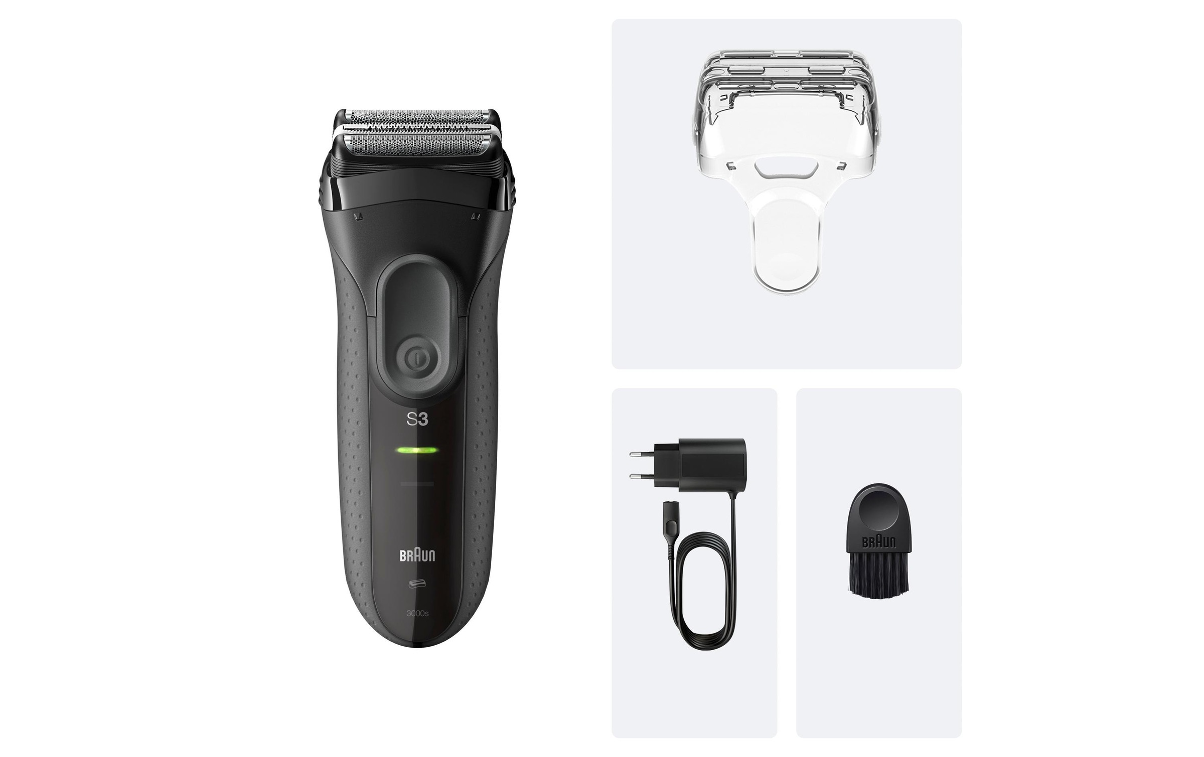 Braun Rasoir pour le visage »Serie 3 3000S« Gesicht