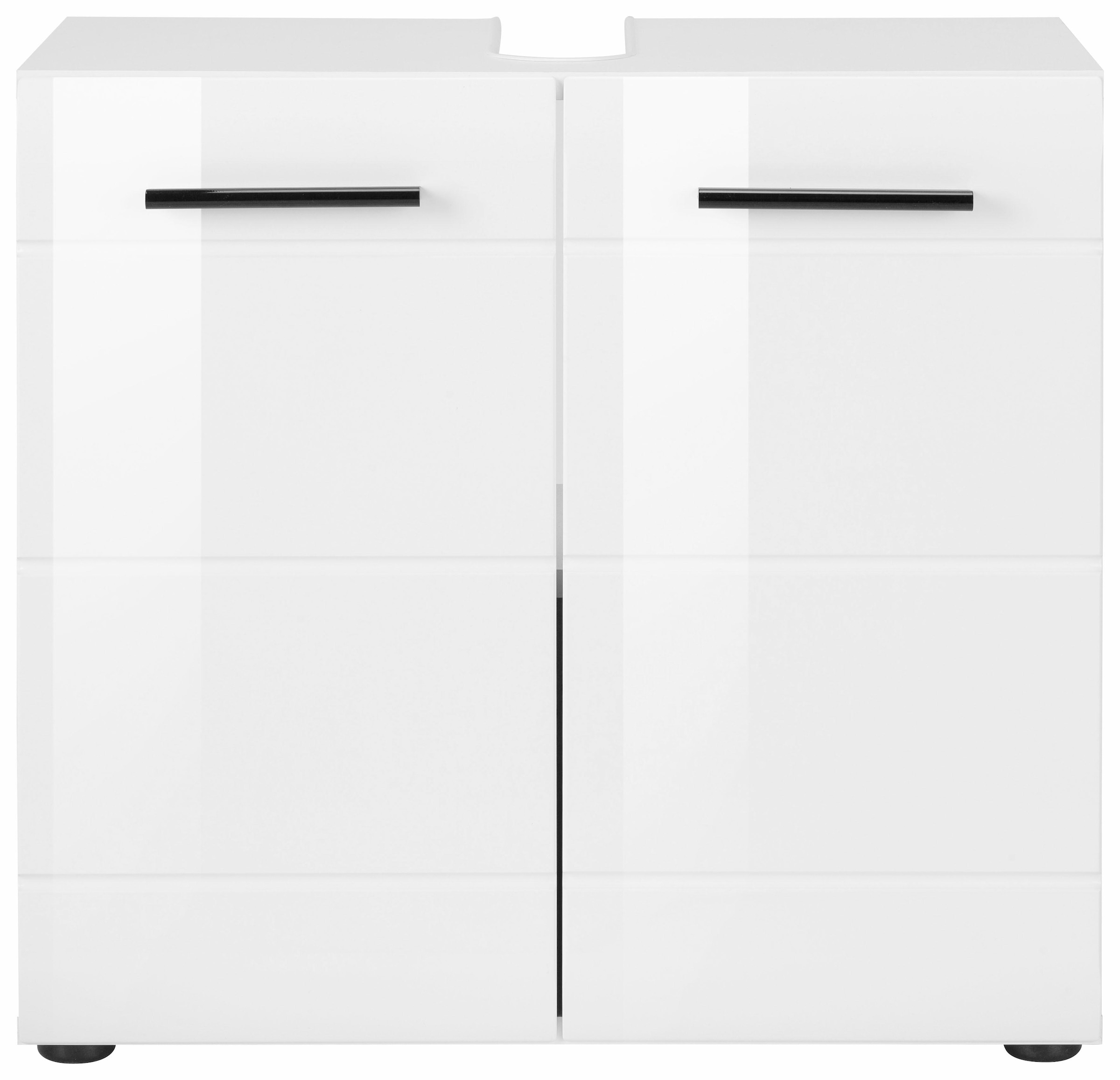 INOSIGN Waschbeckenunterschrank »Sovana«, Waschtisch mit verstellbarem Fach - Masse (B/T/H) 60/31/56 cm