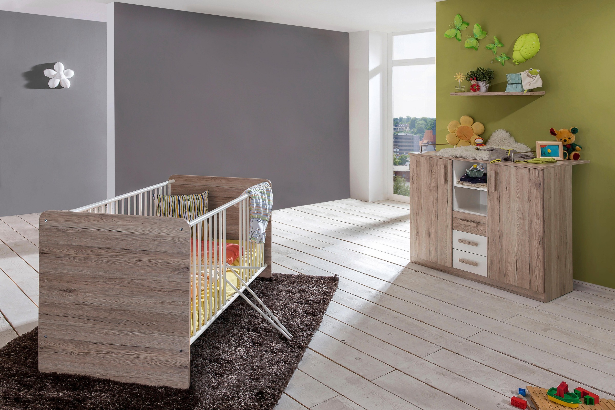 Image of Wimex Babymöbel-Set »Bergamo«, (Spar-Set, 2 St.), Bett + Wickelkommode bei Ackermann Versand Schweiz