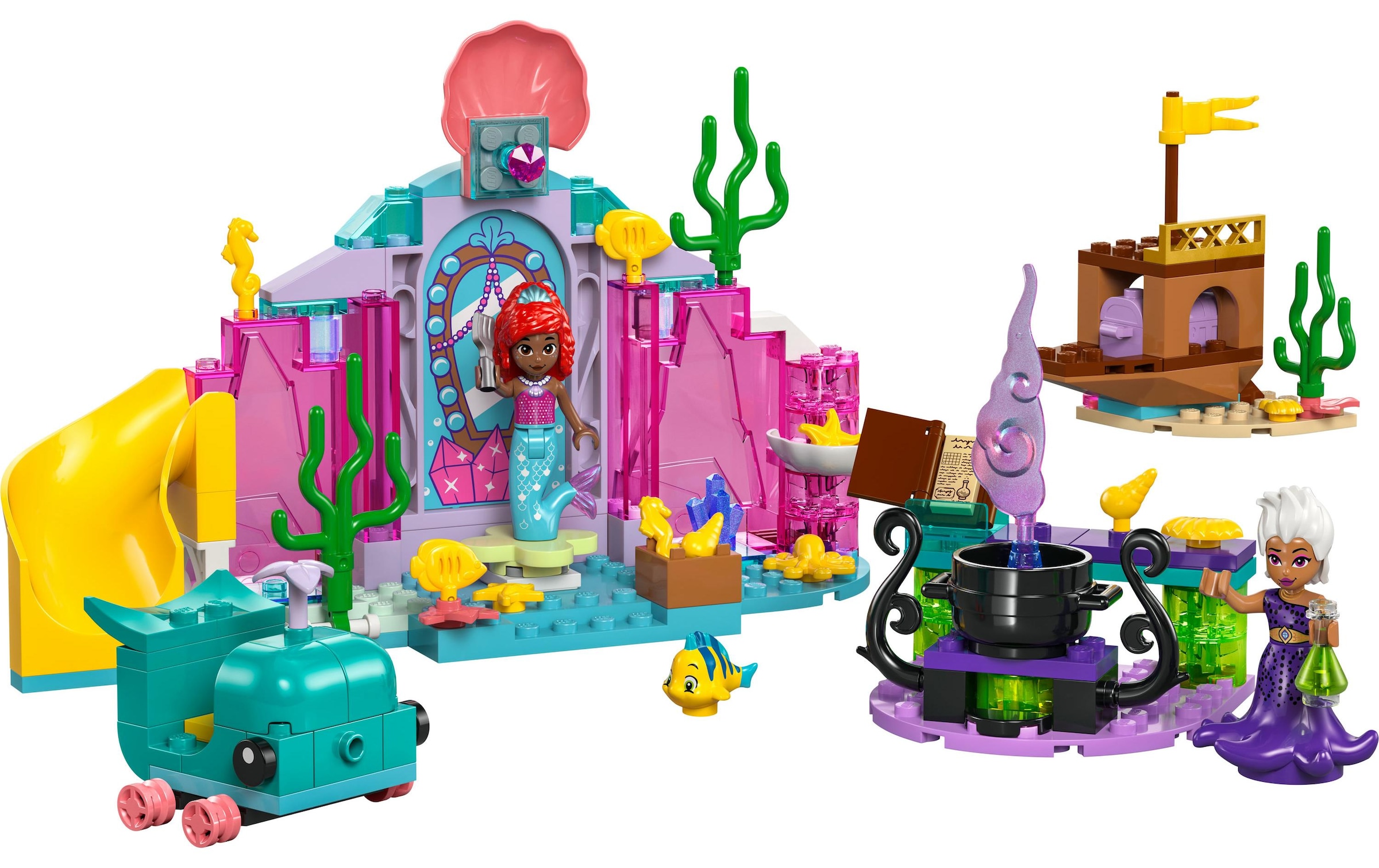 LEGO® Spielbausteine »Disney Arielles Kristallhöhle 43254«, (141 St.)