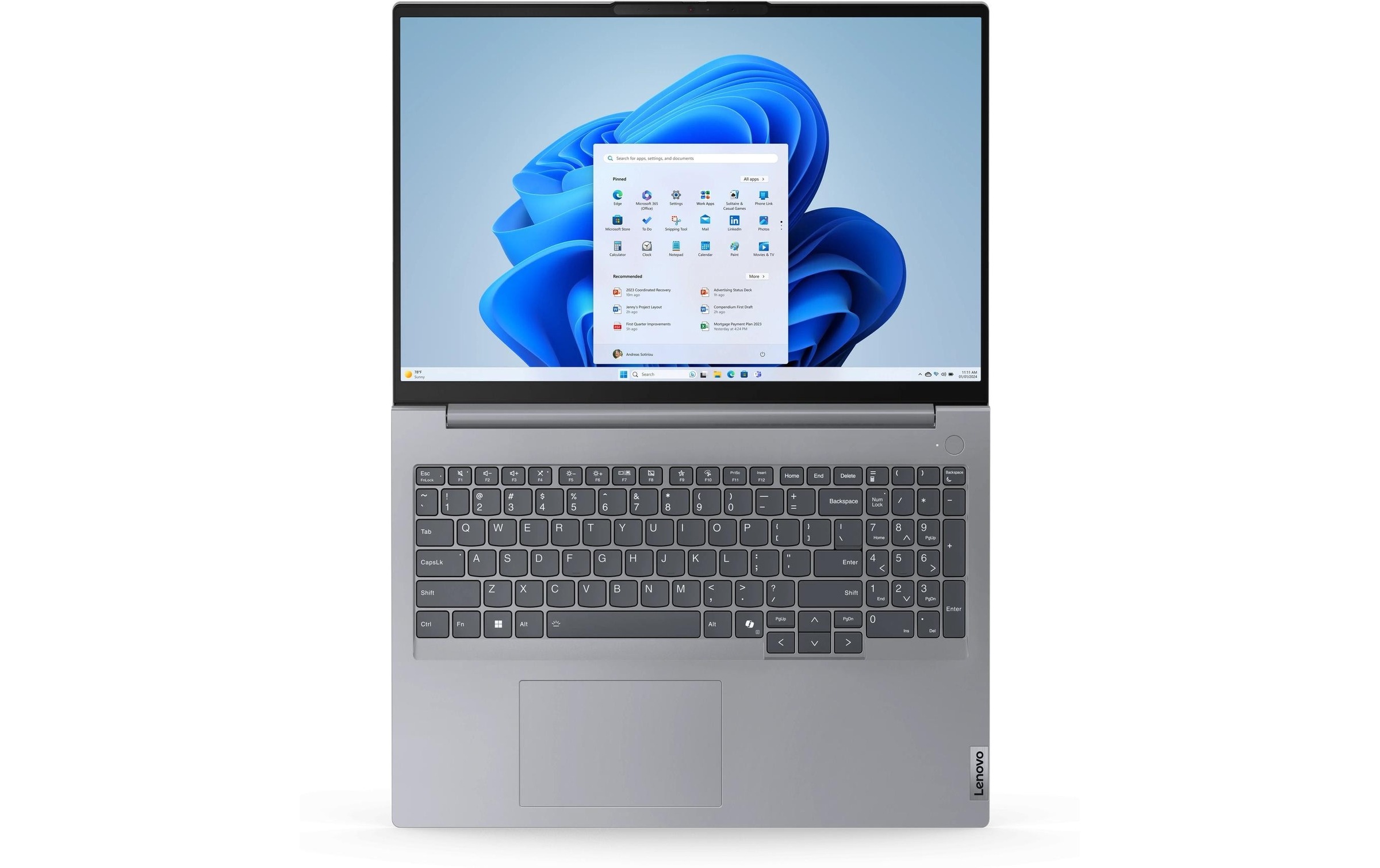 Lenovo Notebook »16 G7 ARP (AMD)«, 40,48 cm, / 16 Zoll, AMD, Ryzen 7, Radeon™ 680M, 1000 GB SSD