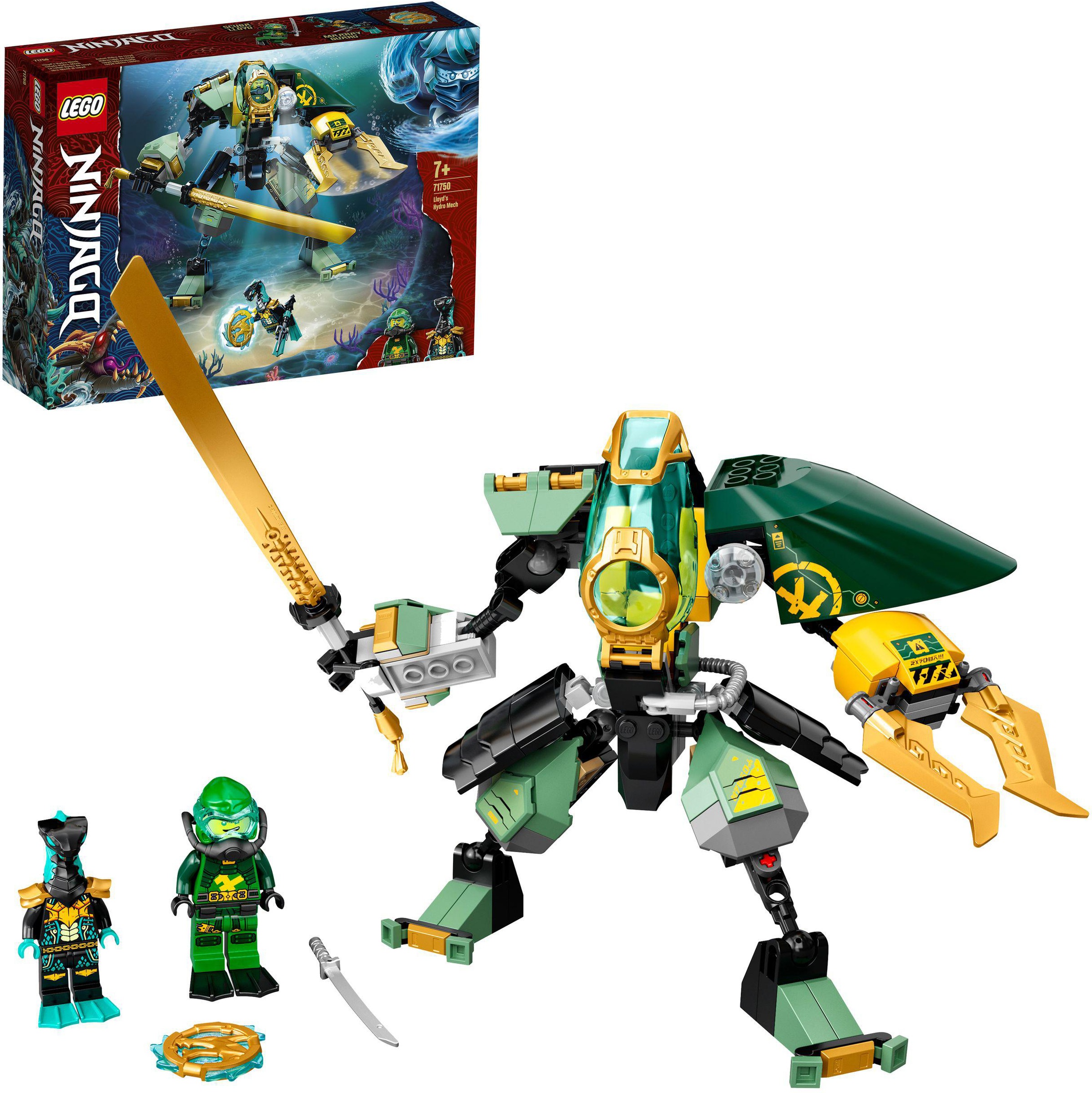 Image of LEGO® Konstruktionsspielsteine »Lloyds Hydro-Mech (71750), LEGO® NINJAGO®«, (228 St.), Made in Europe bei Ackermann Versand Schweiz