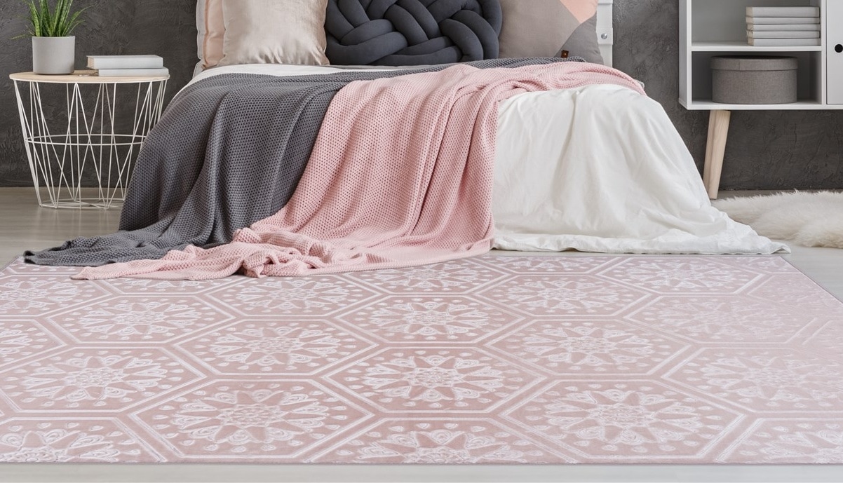 Image of Arte Espina Teppich "Monroe 200" rechteckig 7 mm Höhe besonders weich durch Microfaser, Wohnzimmer
