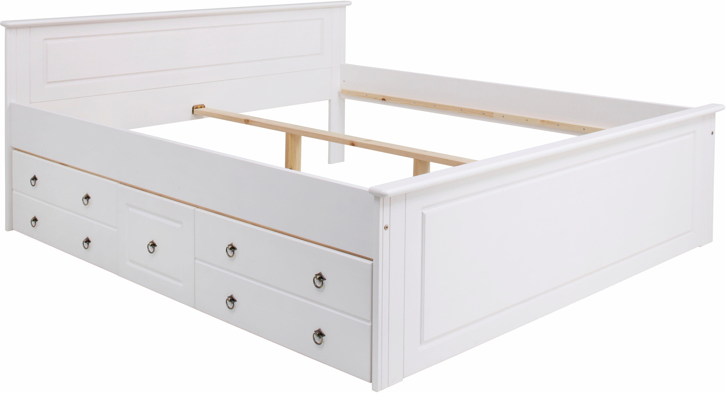 Image of Home affaire Massivholzbett »Hugo«, ohne Schubladen bei Ackermann Versand Schweiz