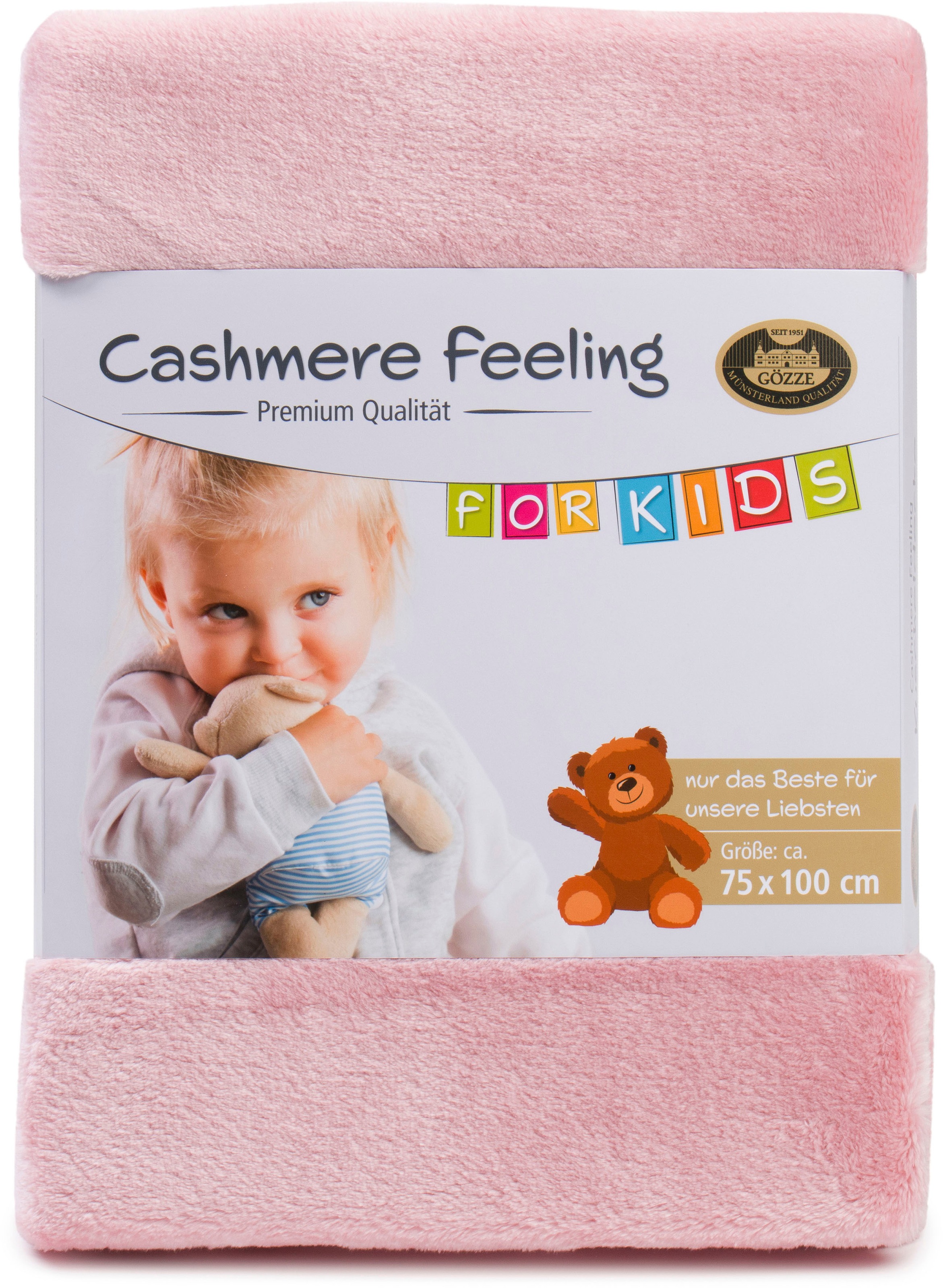 Gözze Kinderdecke »Premium Cashmerefeeling«, kuschelig warm
