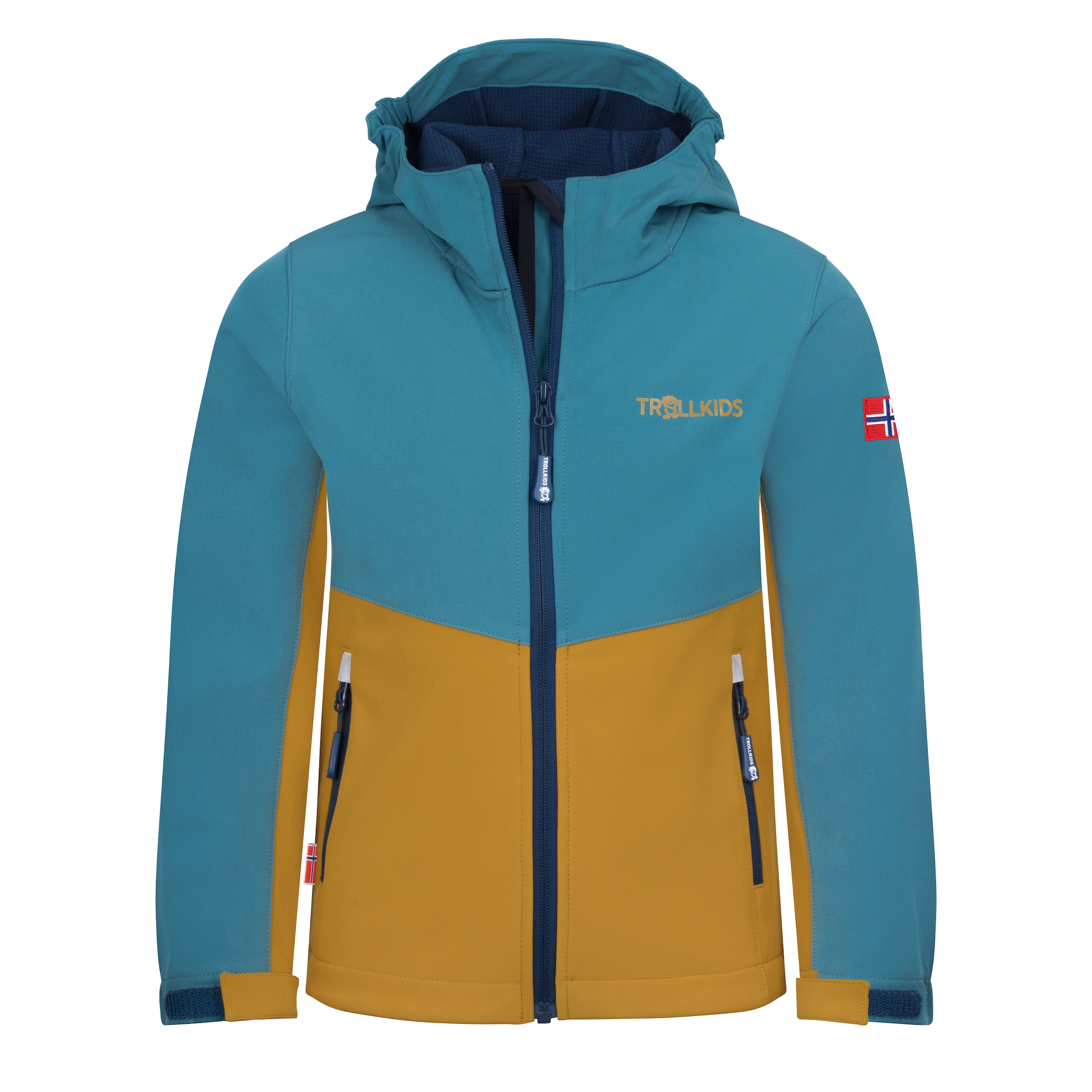 TROLLKIDS Veste softshell »KIDS KRISTIANSAND JACKET« adapté aux enfants et adolescents, manches longues