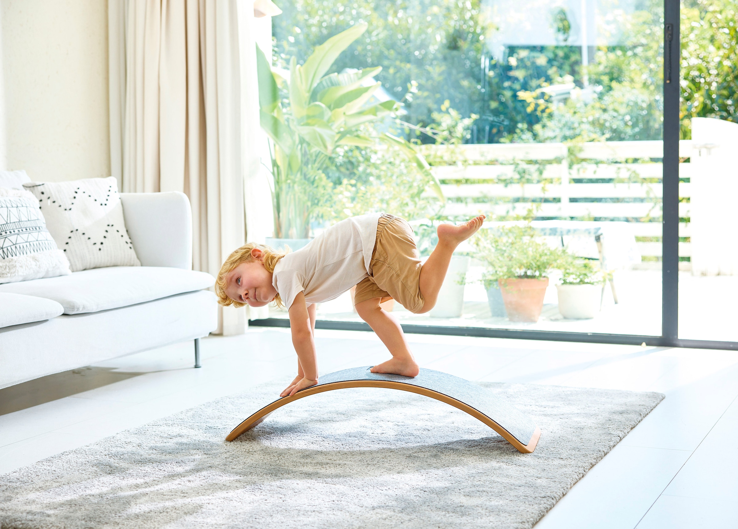 Hape Planche d'équilibre »Intelligentes Balance Board« mit Licht und Sound