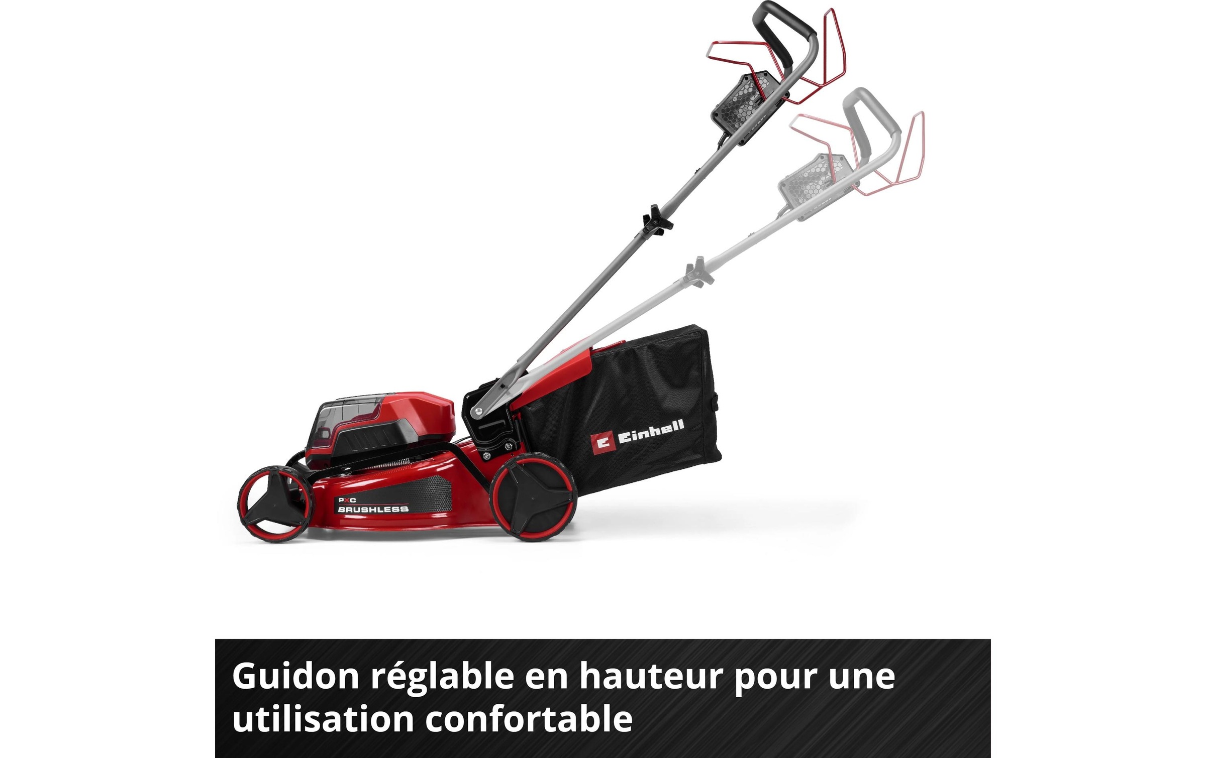 Einhell Akkurasenmäher »GC-CM 36/46 S Li BL (2x4,0Ah)« Inkl. 2x 4,0Ah Akku