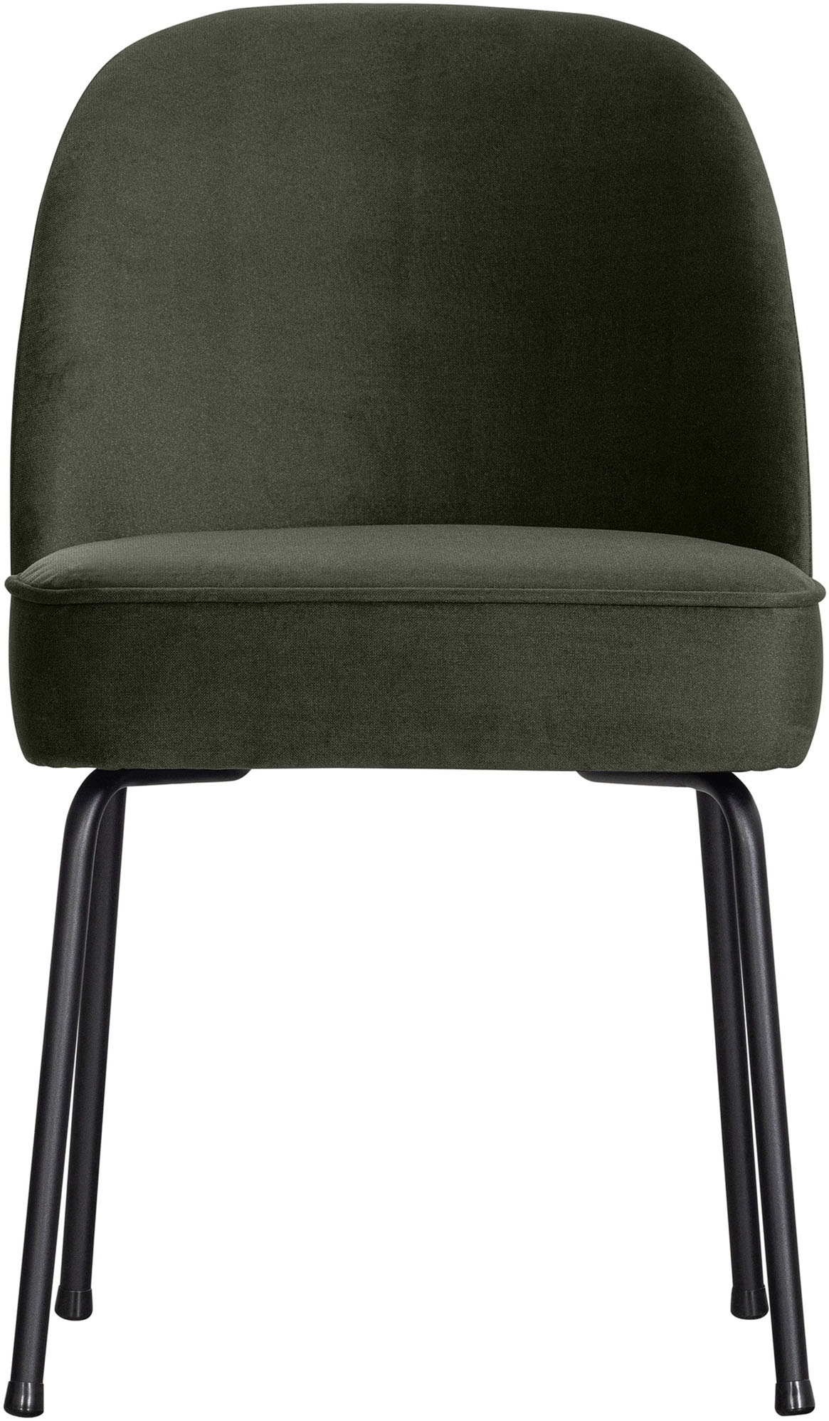 WOOOD Chaise de salle à manger »Vogue mit bezug und 3D-Muster, B 50 x T 57 x H 83 cm (2er-Set)« (Ensemble) 2 cuisFauteuil rembourré, piètement métal 4 pieds, largeur 50 cm