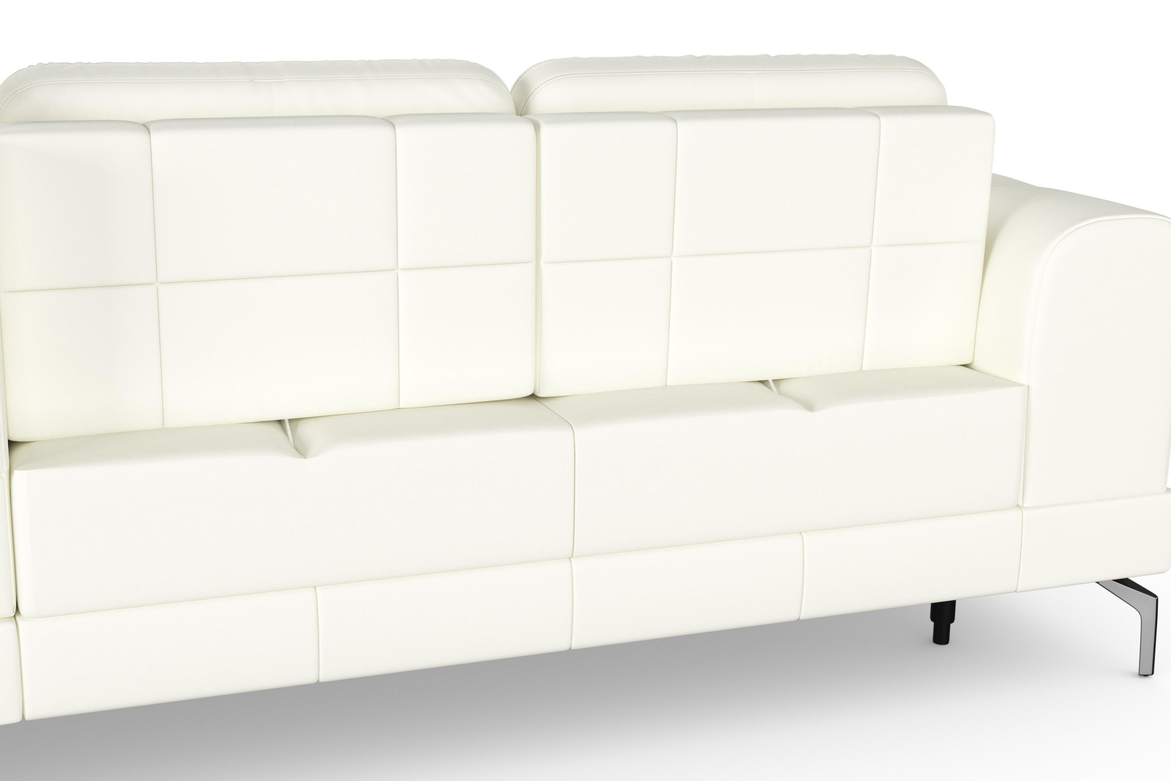 sit&more Ecksofa »Bendigo L-Form«, inklusive Sitztiefenverstellung, Bodenfreiheit 15 cm, 2 Fussfarben
