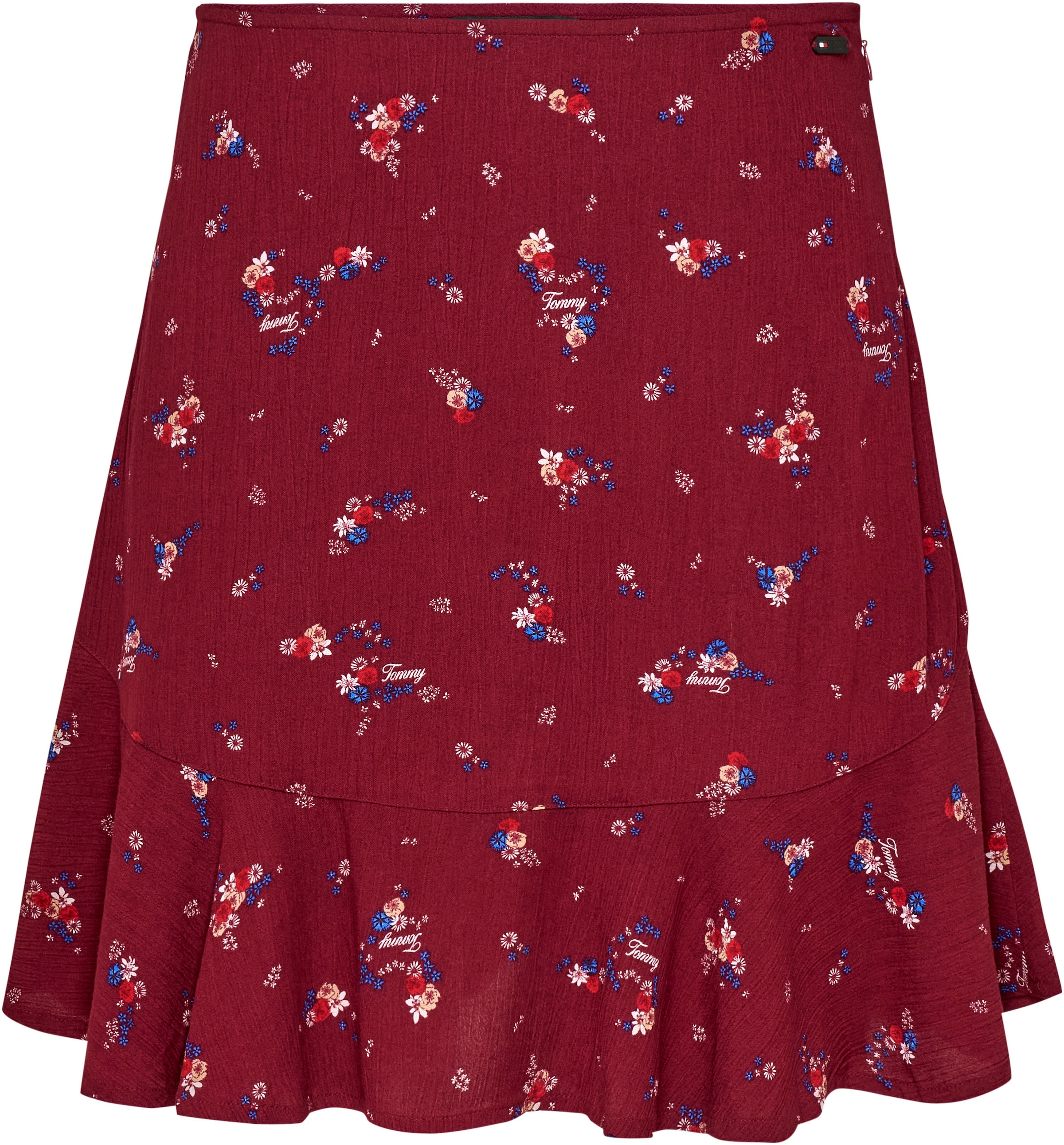 Tommy Jeans Minirock »TJW FLORAL TIERED MINI SKIRT«, Webrock mit Blumenprint