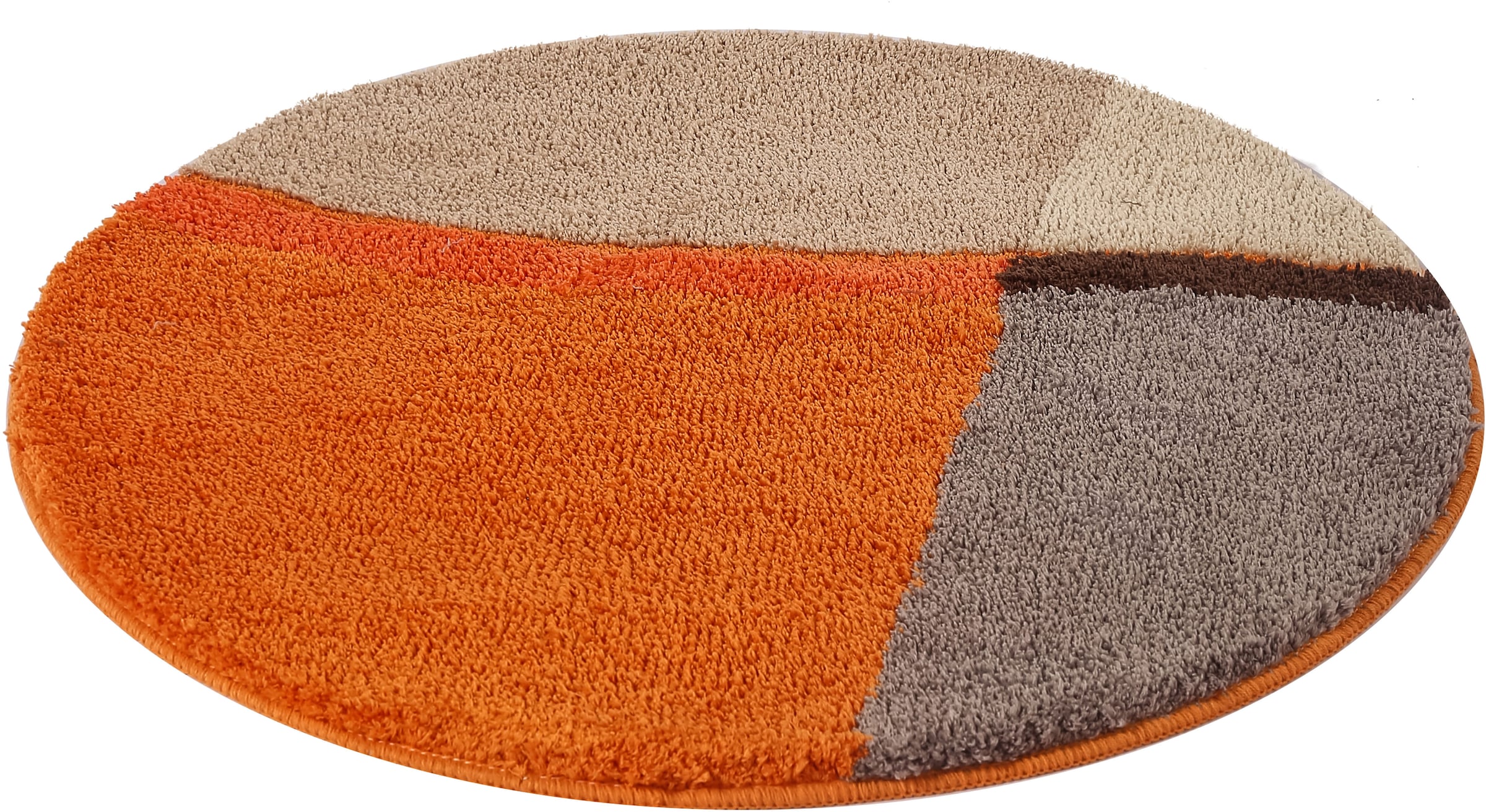 my home Badematte »Belio, Badvorleger, Badezimmer Teppich«, rutschhemmend beschichtet, fussbodenheizungsgeeignet-schnell trocknend-strapazierfähig, Badematte, Badteppich, Badematten auch als 2 tlg. Set erhältlich, bunt