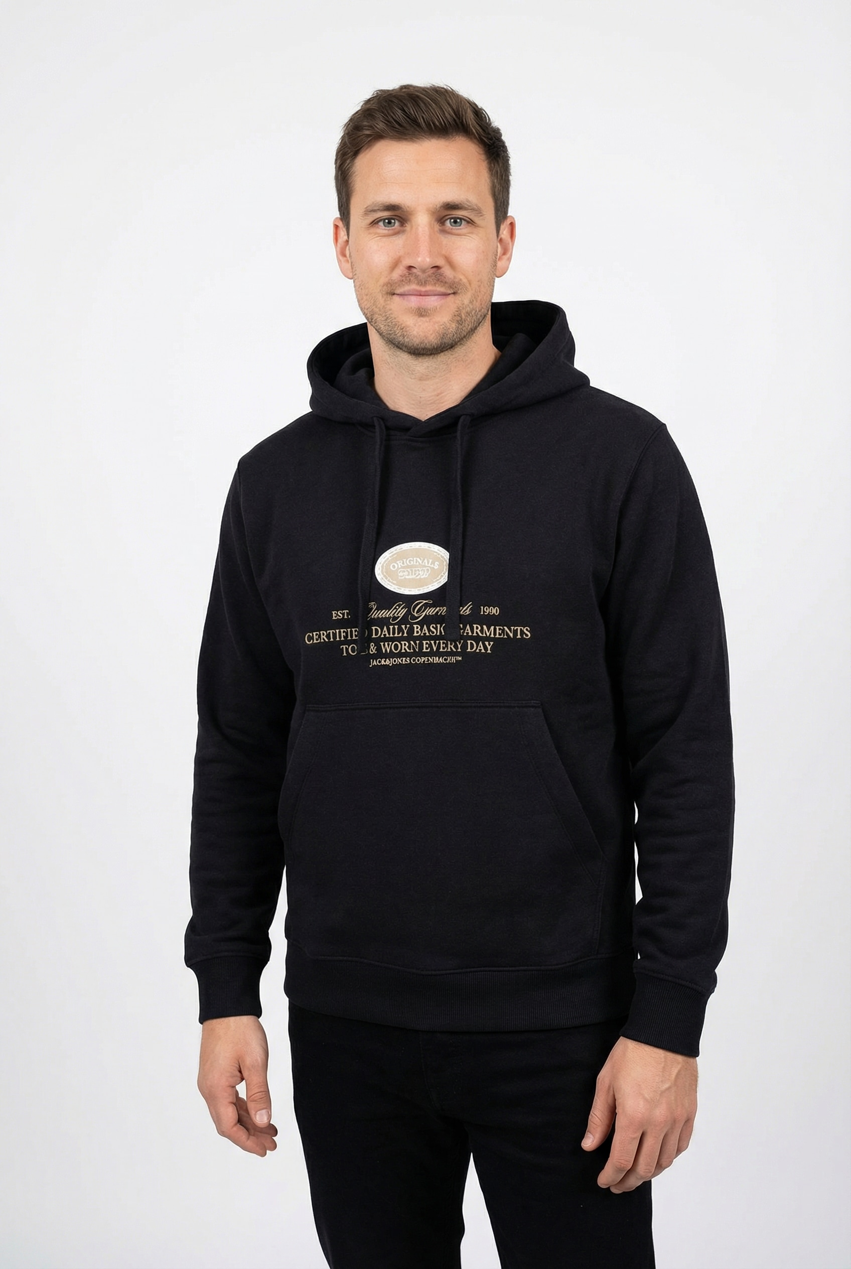 Image of Jack & Jones Kapuzensweatshirt "JORGREENE BRANDING SWEAT HOOD CH"