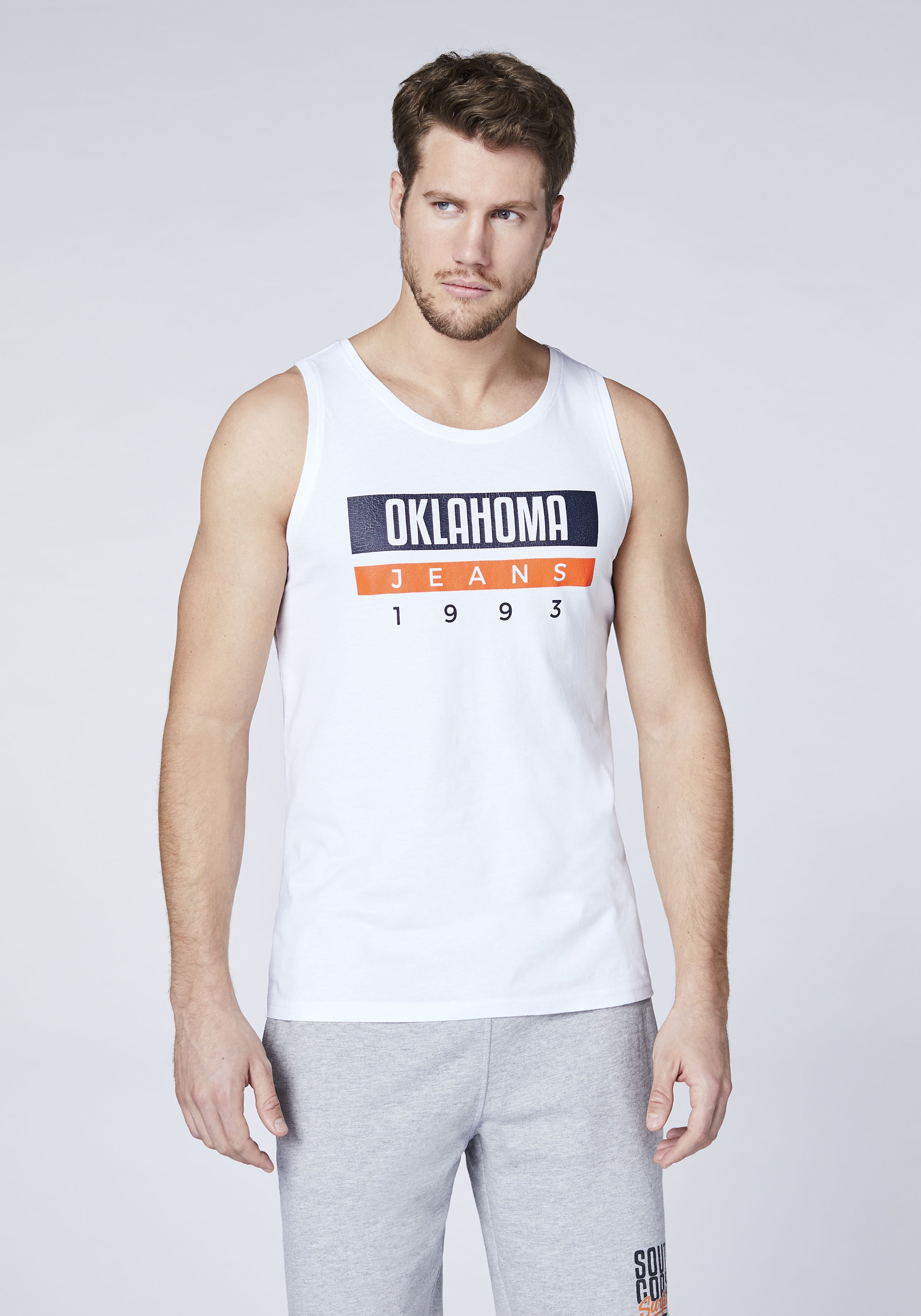 Tanktop »mit "Oklahoma Jeans" Print«