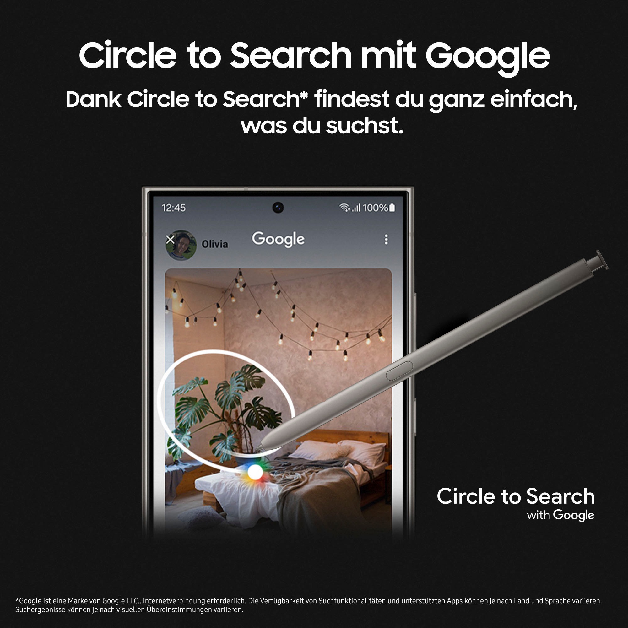 Samsung Smartphone »Galaxy S24 Ultra 256GB«, Titanium Black, AI-Funktionen