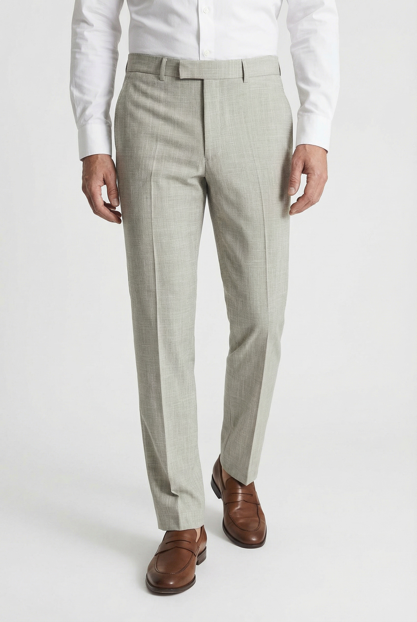 Image of Cinque Anzughose "CIBEPPE" Tapered-Fit, mit dezenter Struktur, normale Leibhöhe
