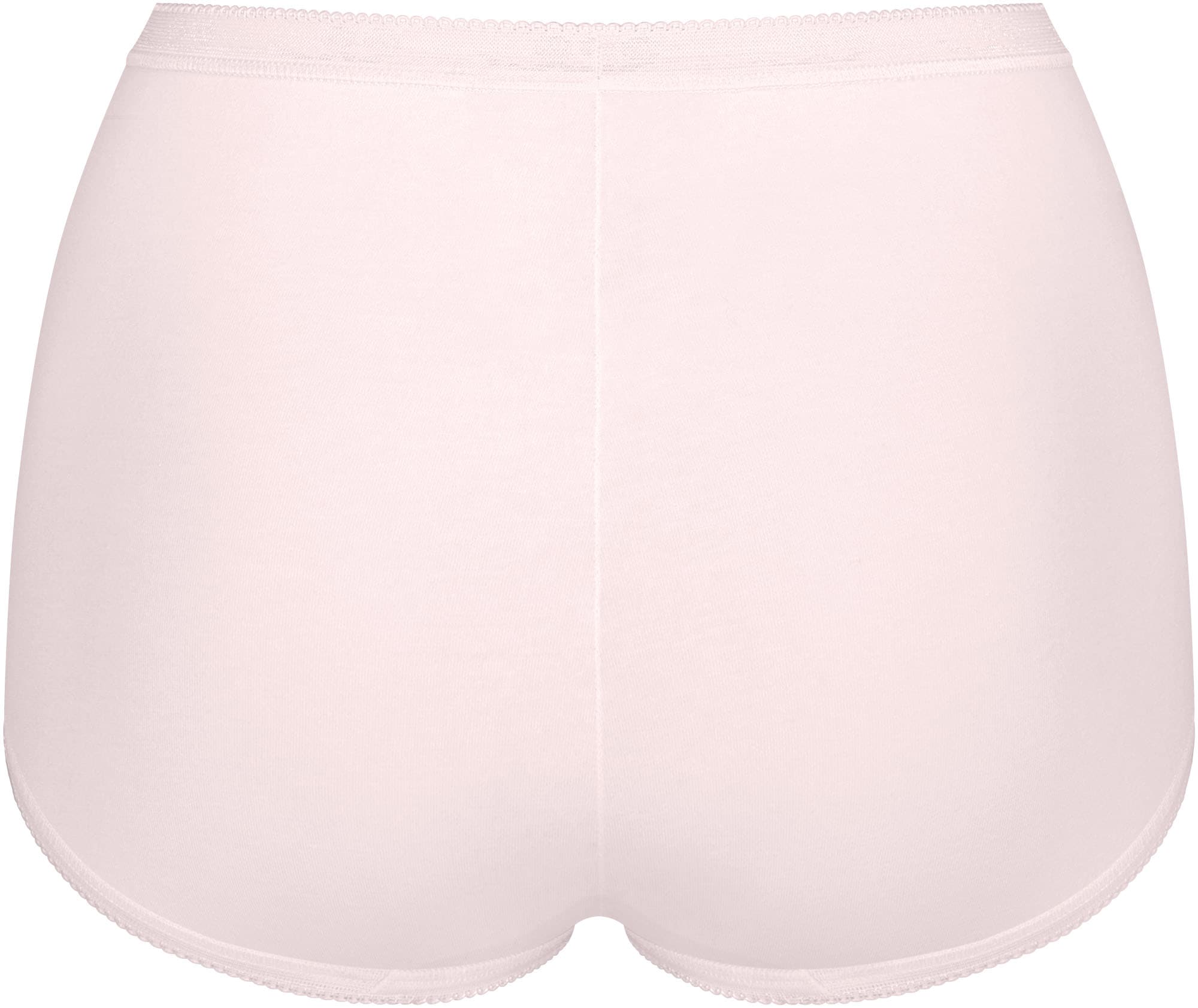 sloggi Maxislip »Basic+«, (4er Pack), Baumwollmischung, weiche Nähte, hohe Taille, elastisch
