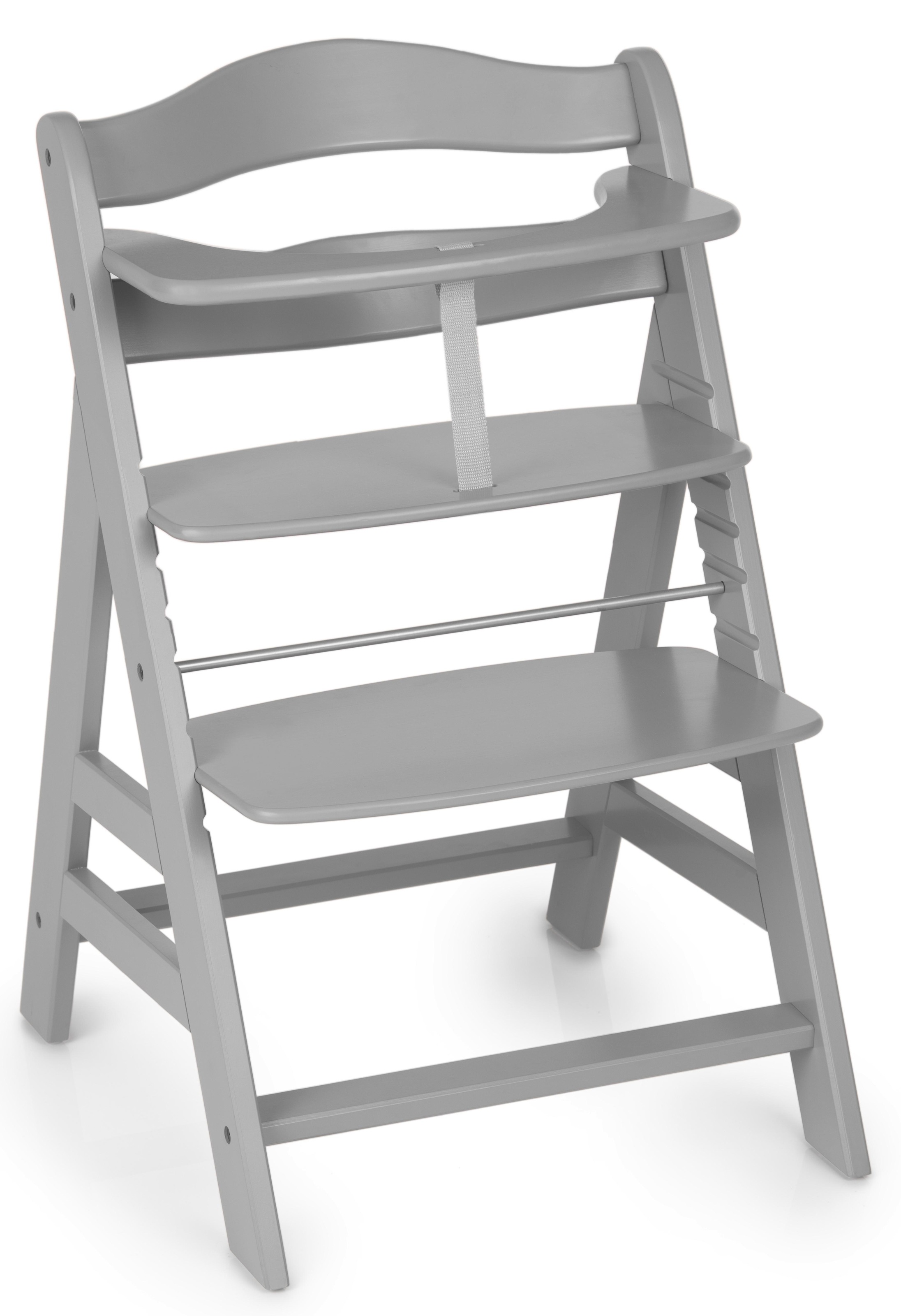 Image of Hauck Hochstuhl »Alpha+, Grey«, aus Holz bei Ackermann Versand Schweiz