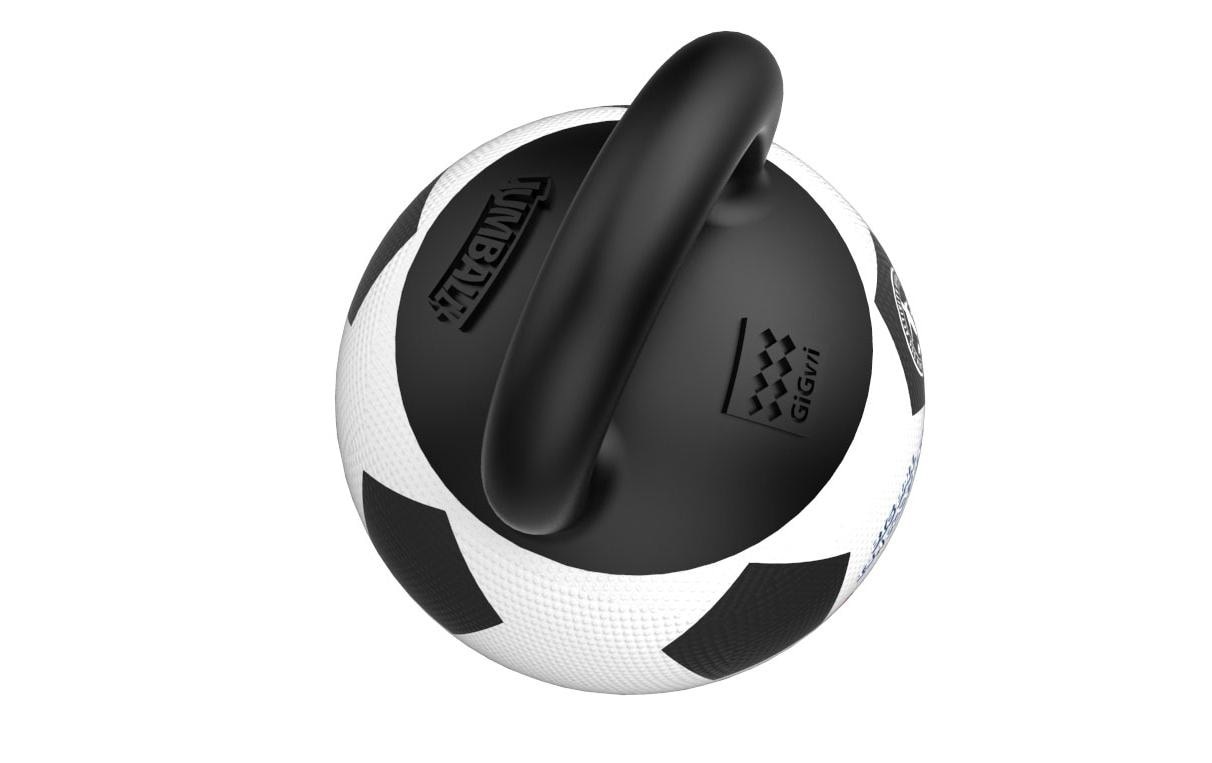 GiGwi Tier-Beschäftigungsspielzeug »Jumpball, Fussball«, Gummi-Kunststoff