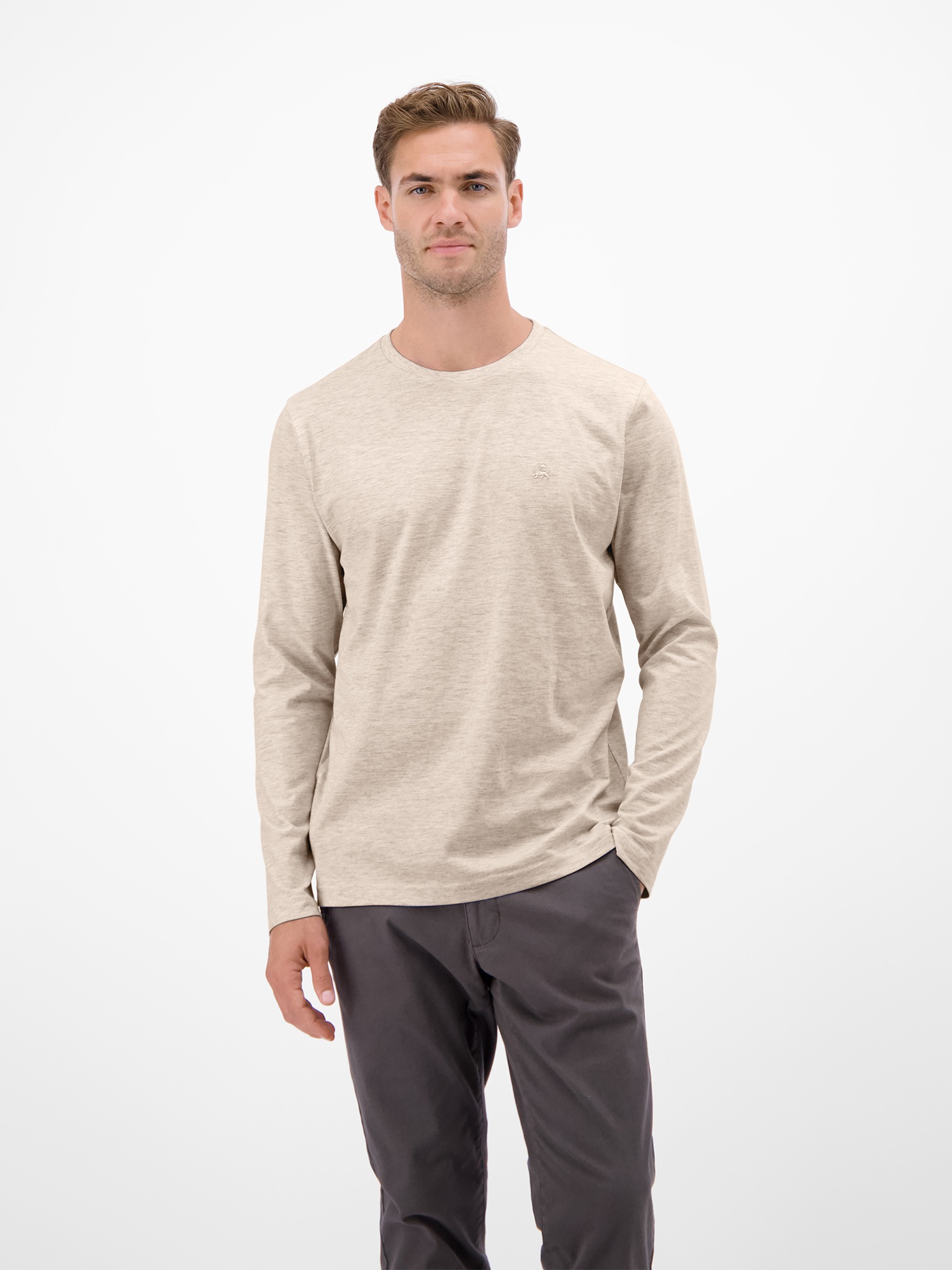 Image of LERROS Longsweatshirt "Basic-Longsleeve"