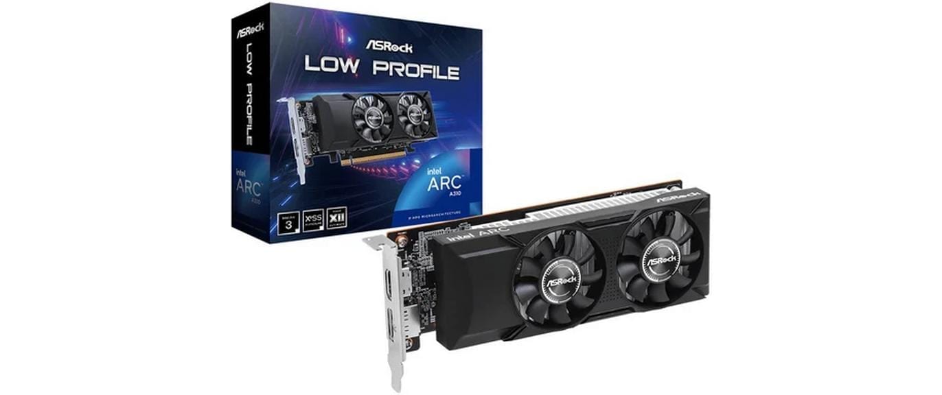 Asrock Grafikkarte »Intel Arc A310 Low Profile 4GB«
