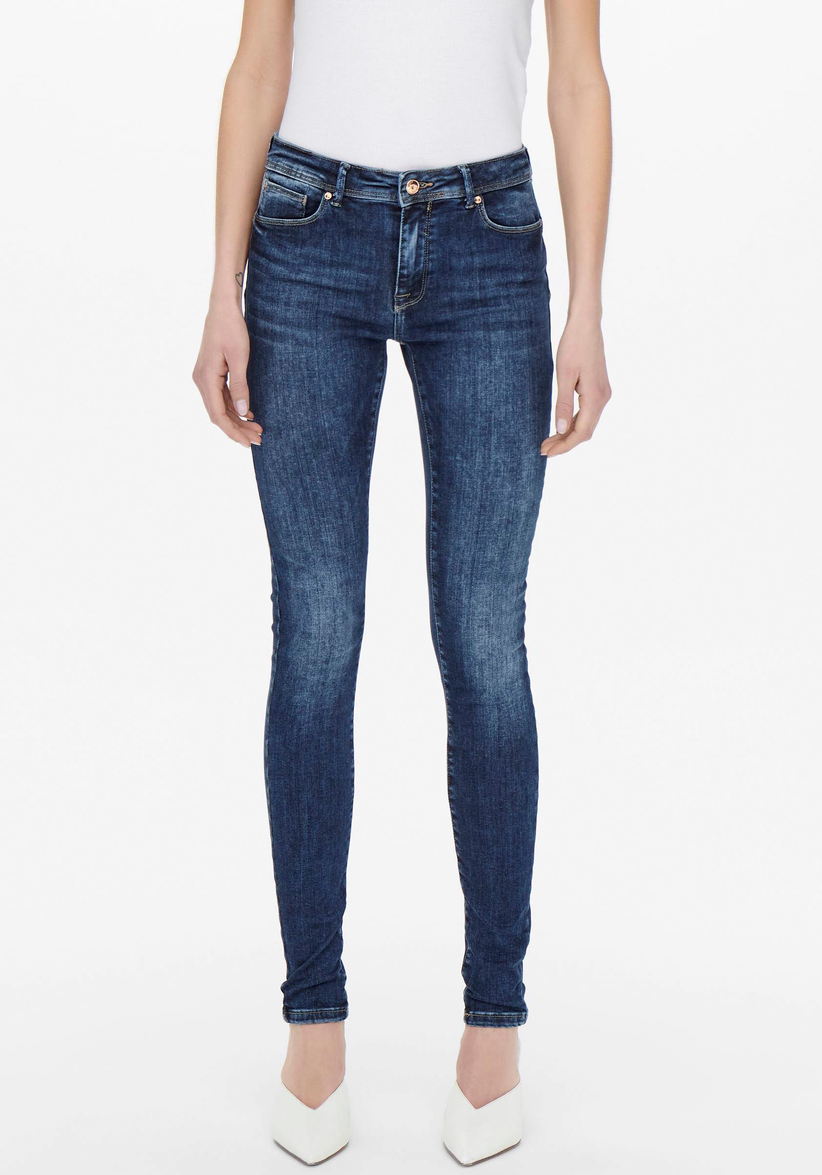 Image of Only Skinny-fit-Jeans »ONLPUSH SHAPE LIFE REG SK DNM« bei Ackermann Versand Schweiz