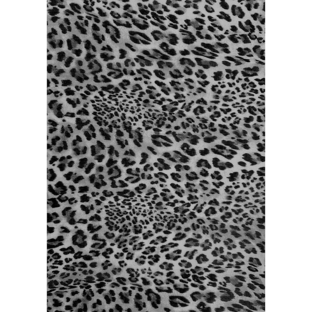 leslii Modeschal, mit Leopardenmuster