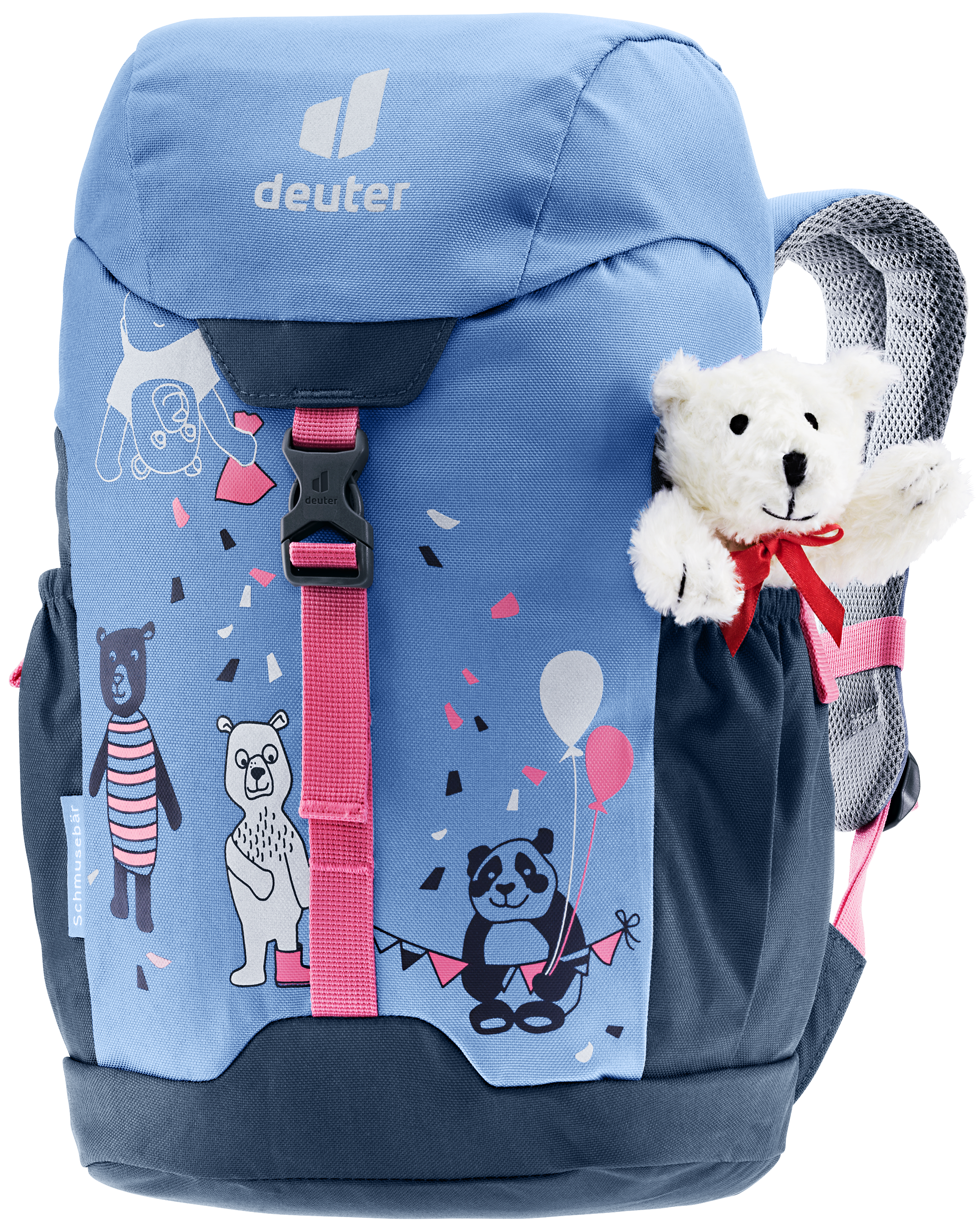 deuter Kinderrucksack »SCHMUSEBÄR MIT TEDDY 8 L«, Reflektoren