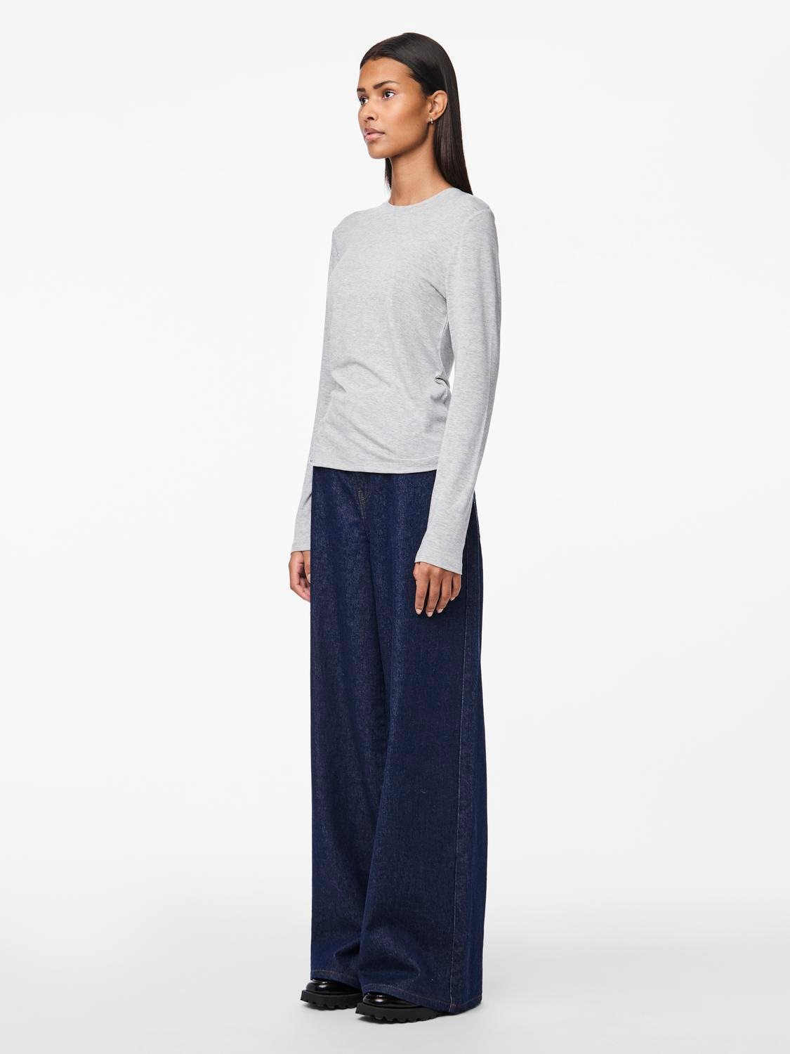 pieces Langarmshirt »PCMARIA LS TOP NOOS BC«