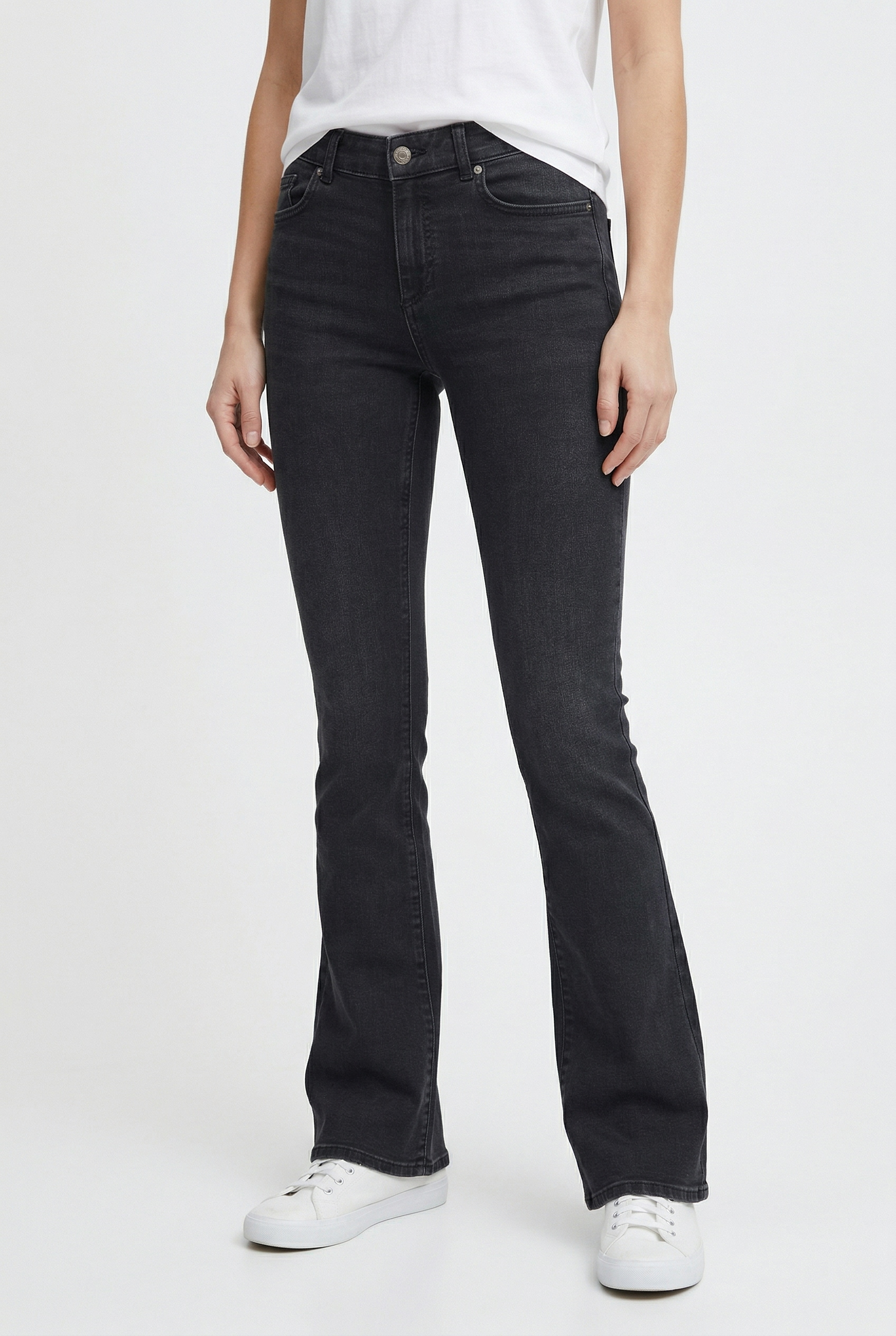 Image of ONLY Bootcut-Jeans "ONLBLUSH MW BACK POCK FLARED DNM PIM970"