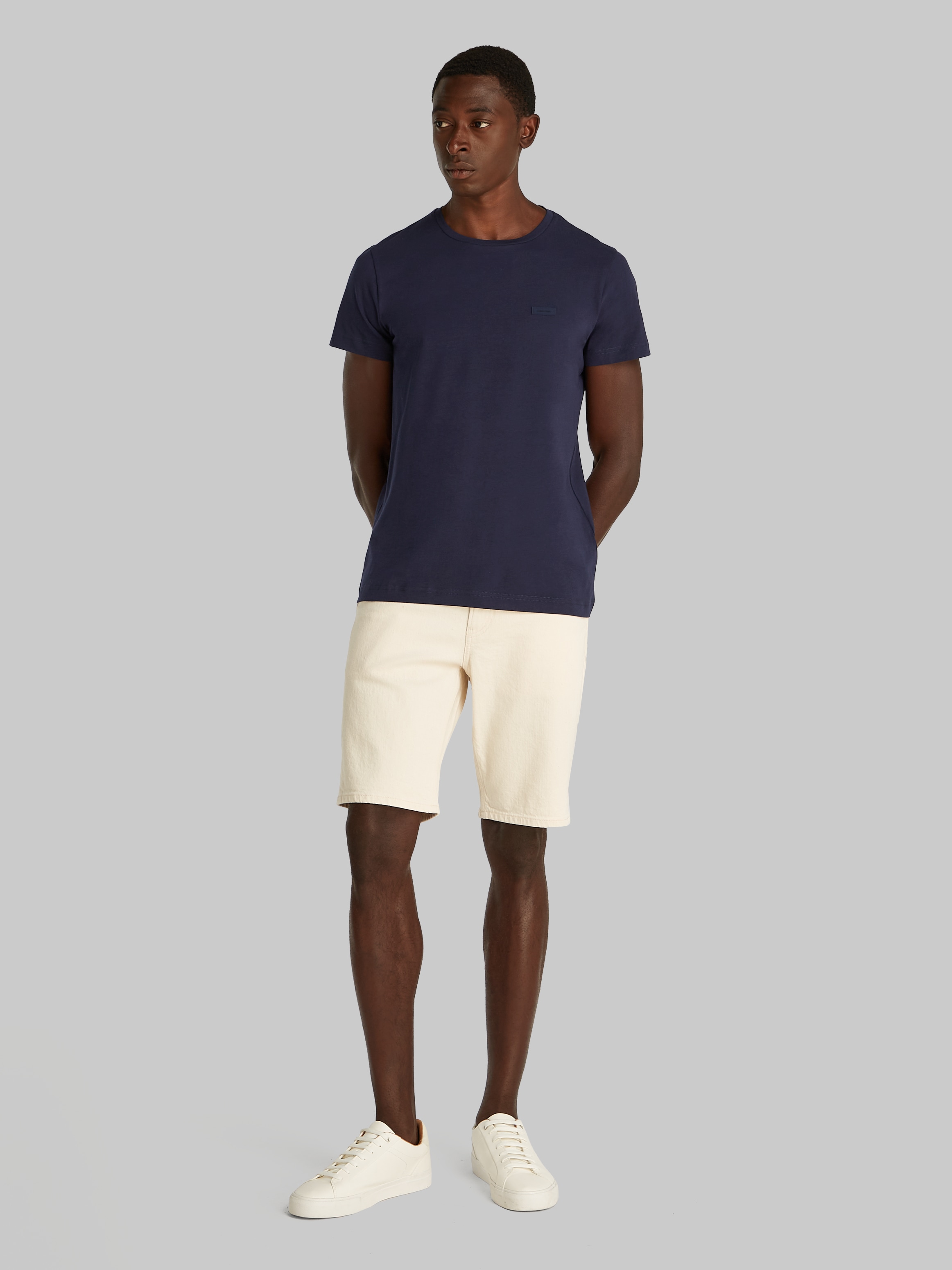 Calvin Klein T-shirt »STRETCH SLIM FIT T-SHIRT« mit Rundhalsausschnitt