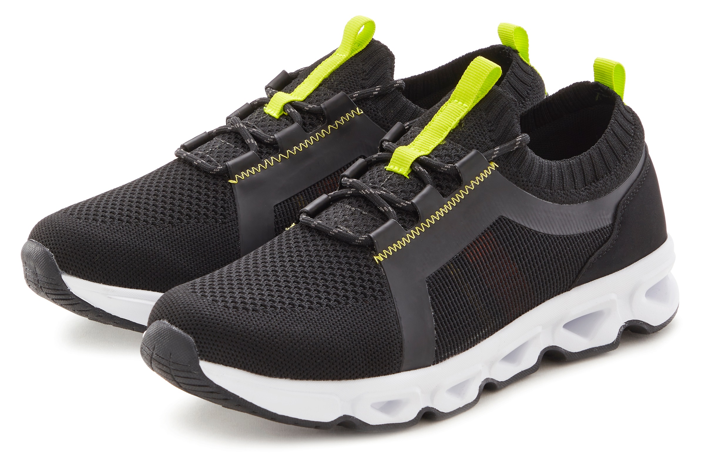 Image of John Devin Sneaker "Schnürschuh, Freizeitschuh, Halbschuh, Schnürhalbschuh, Turnschuh" im sportiven Look mit leichter Sohle Unisex VEGAN