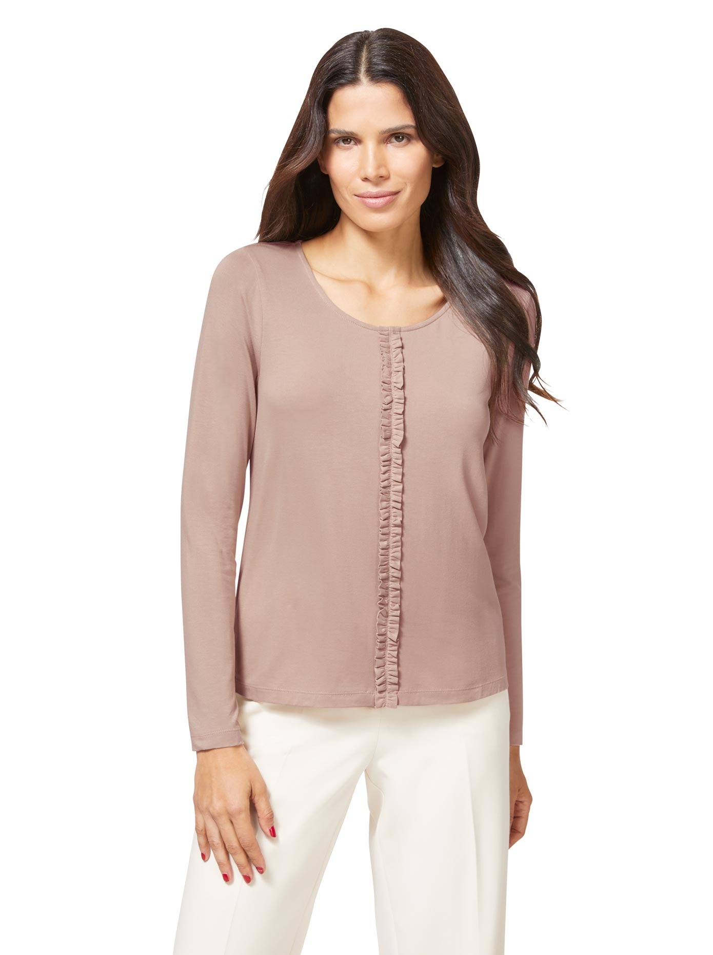 Image of ASHLEY BROOKE by Heine Rundhalsshirt »Rundhals-Shirt«, (1 tlg.) bei Ackermann Versand Schweiz