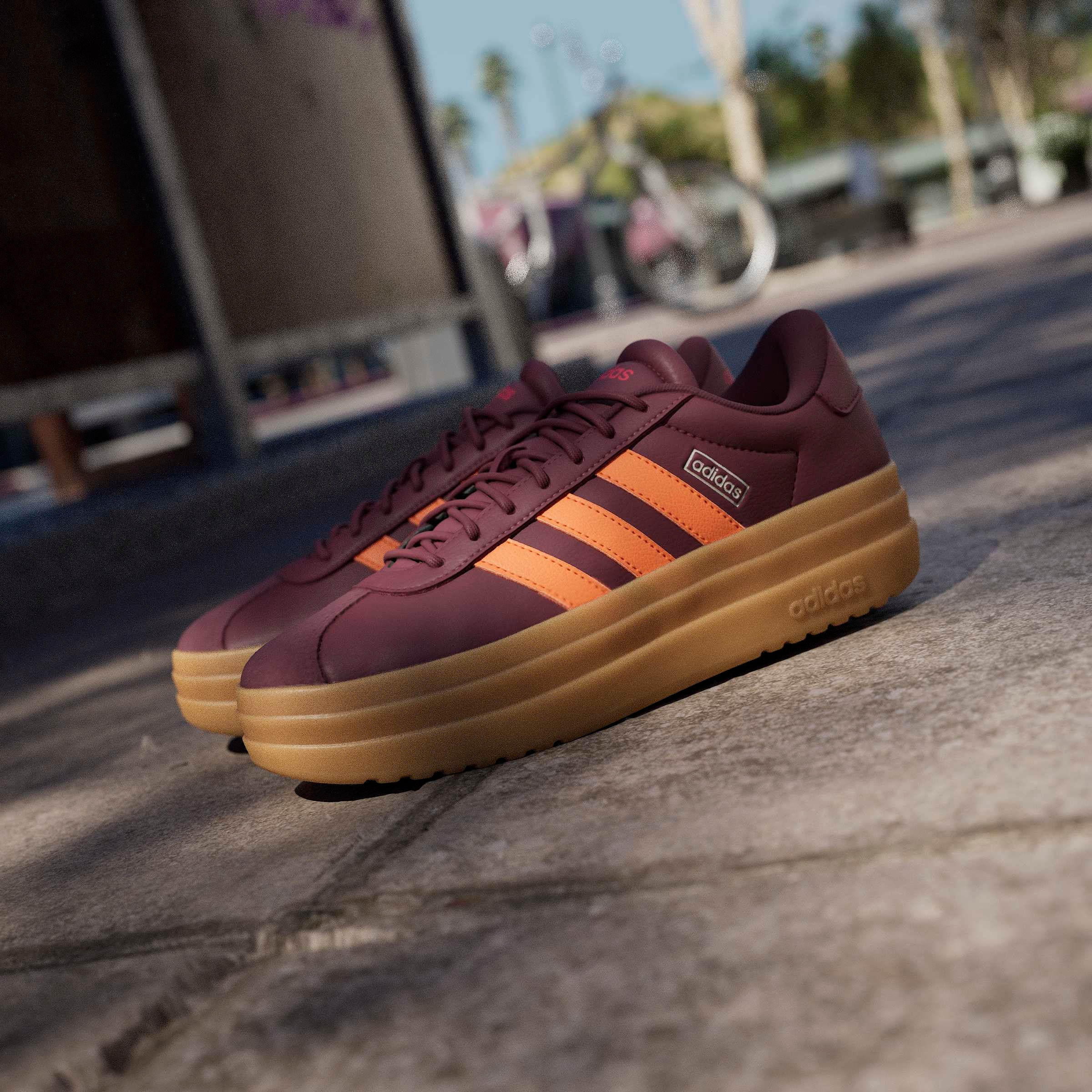 adidas Sportswear Baskets à plateforme »VL COURT BOLD«  inspiriert vom Design des adidas gazelle bold