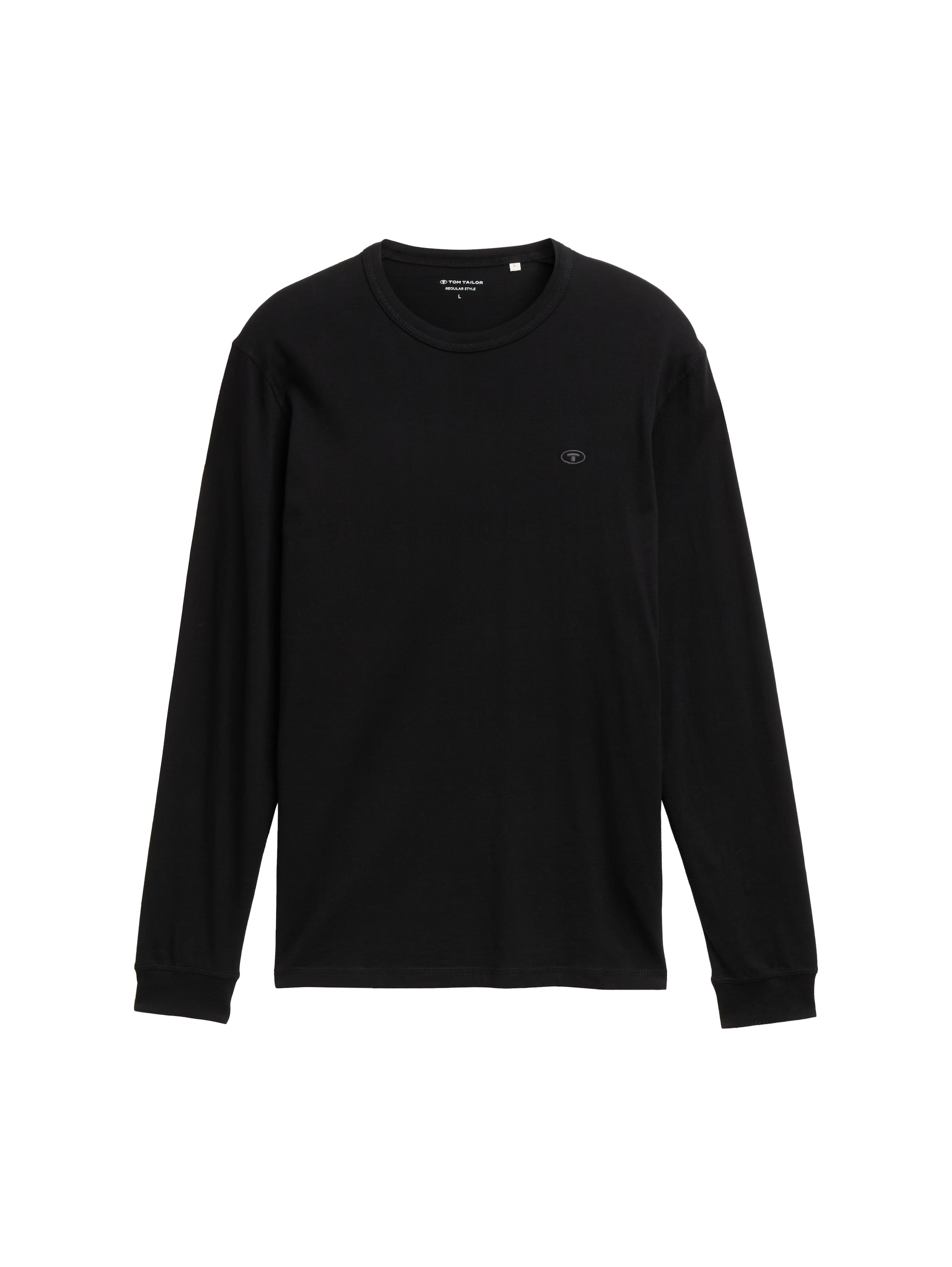 TOM TAILOR Langarmshirt, mit Logo Stickerei