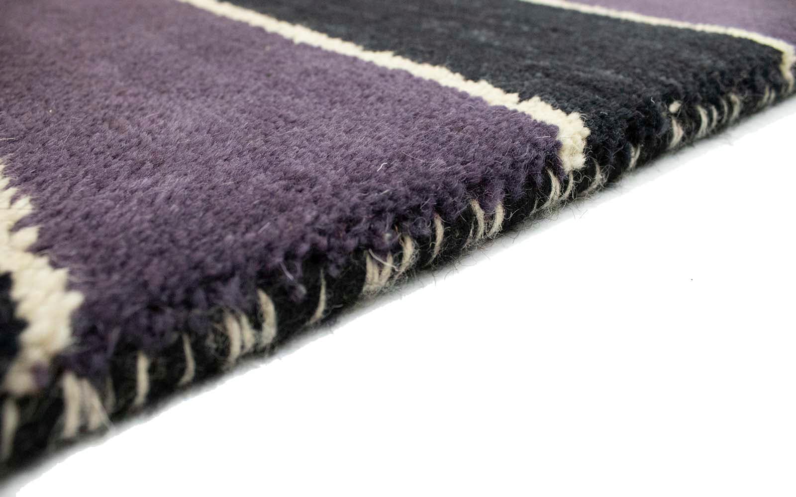 handgeknüpft handgeknüpft Teppich morgenland kaufen »Gabbeh mehrfarbig«, rechteckig, Wollteppich