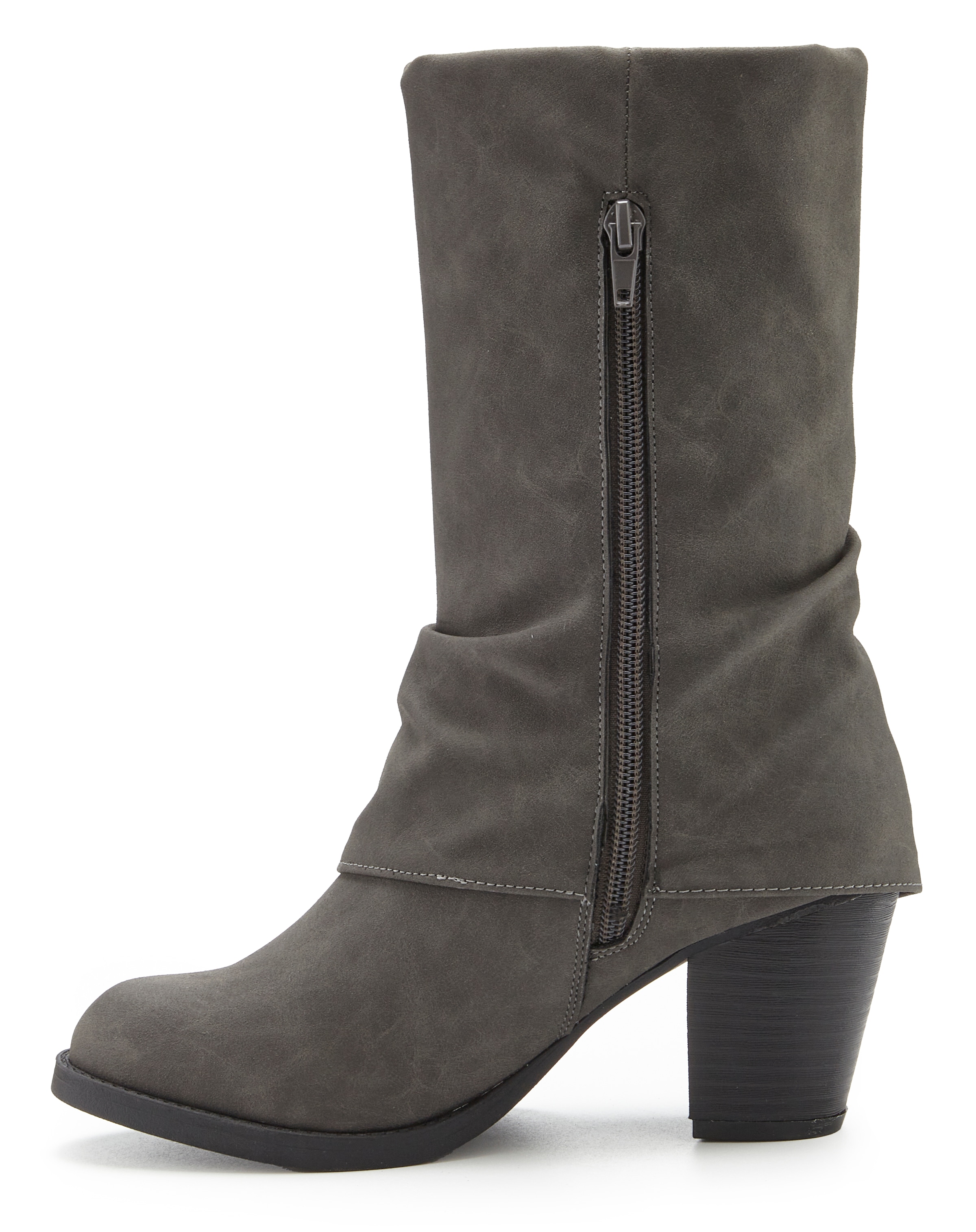 LASCANA Stiefel »Stiefelette, Boots, Cowboy-Stiefel,«  NEU mit Blockabsatz und modischem Zierreissverschluss