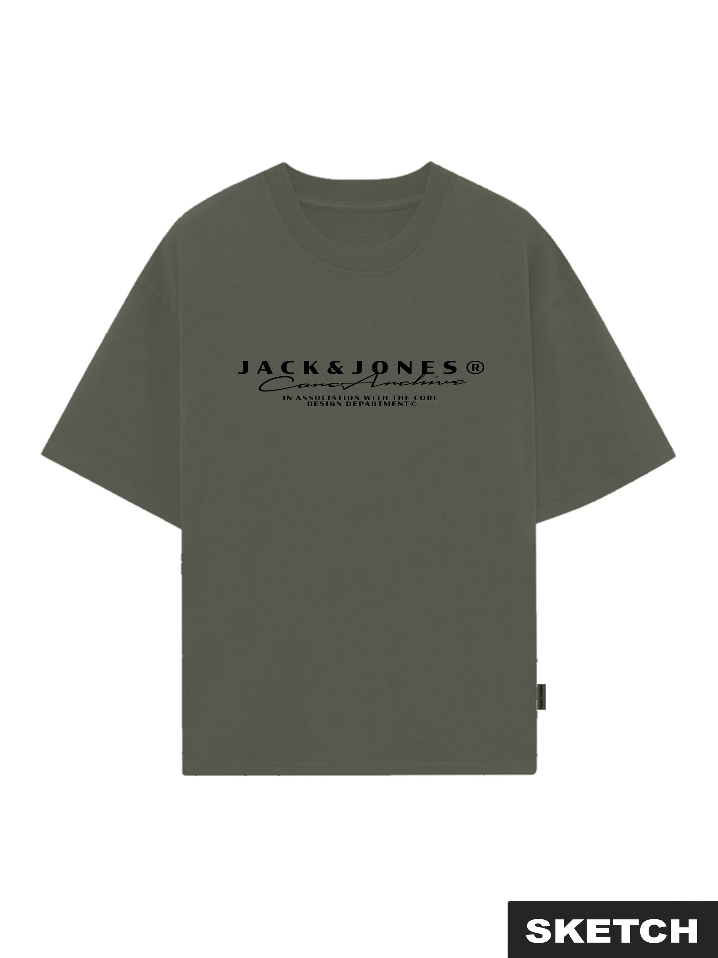 Image of Jack & Jones T-Shirt "JCOPOINT BRANDING TEE SS CREW NECK FST"
