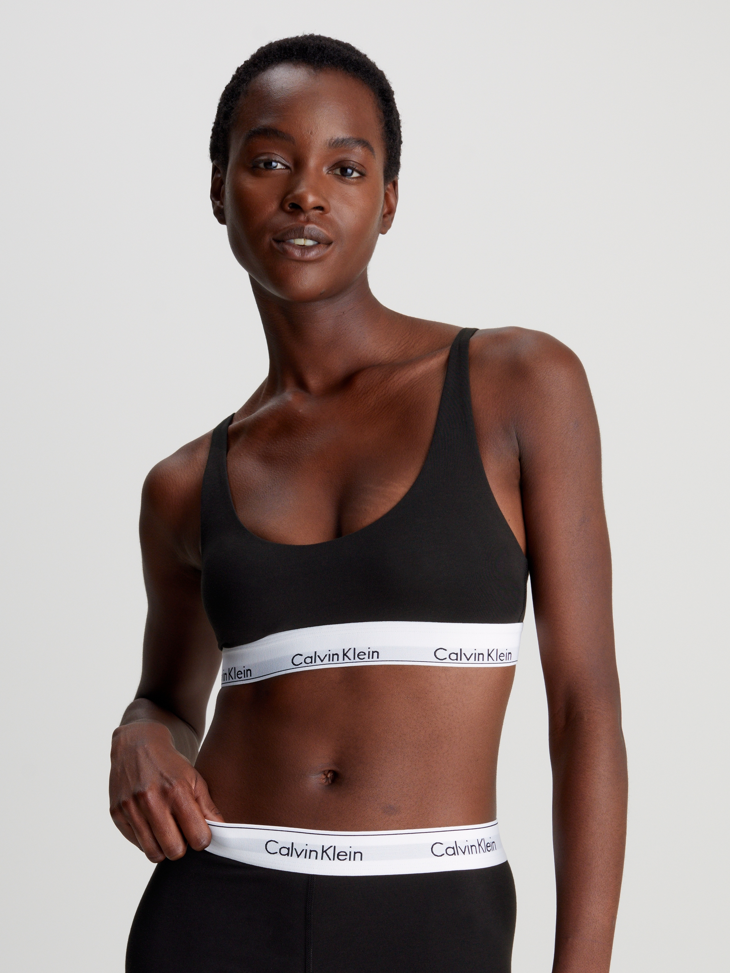 Calvin Klein Underwear Bralette-BH »LIGHTLY LINED BRALETTE«, mit Logobund