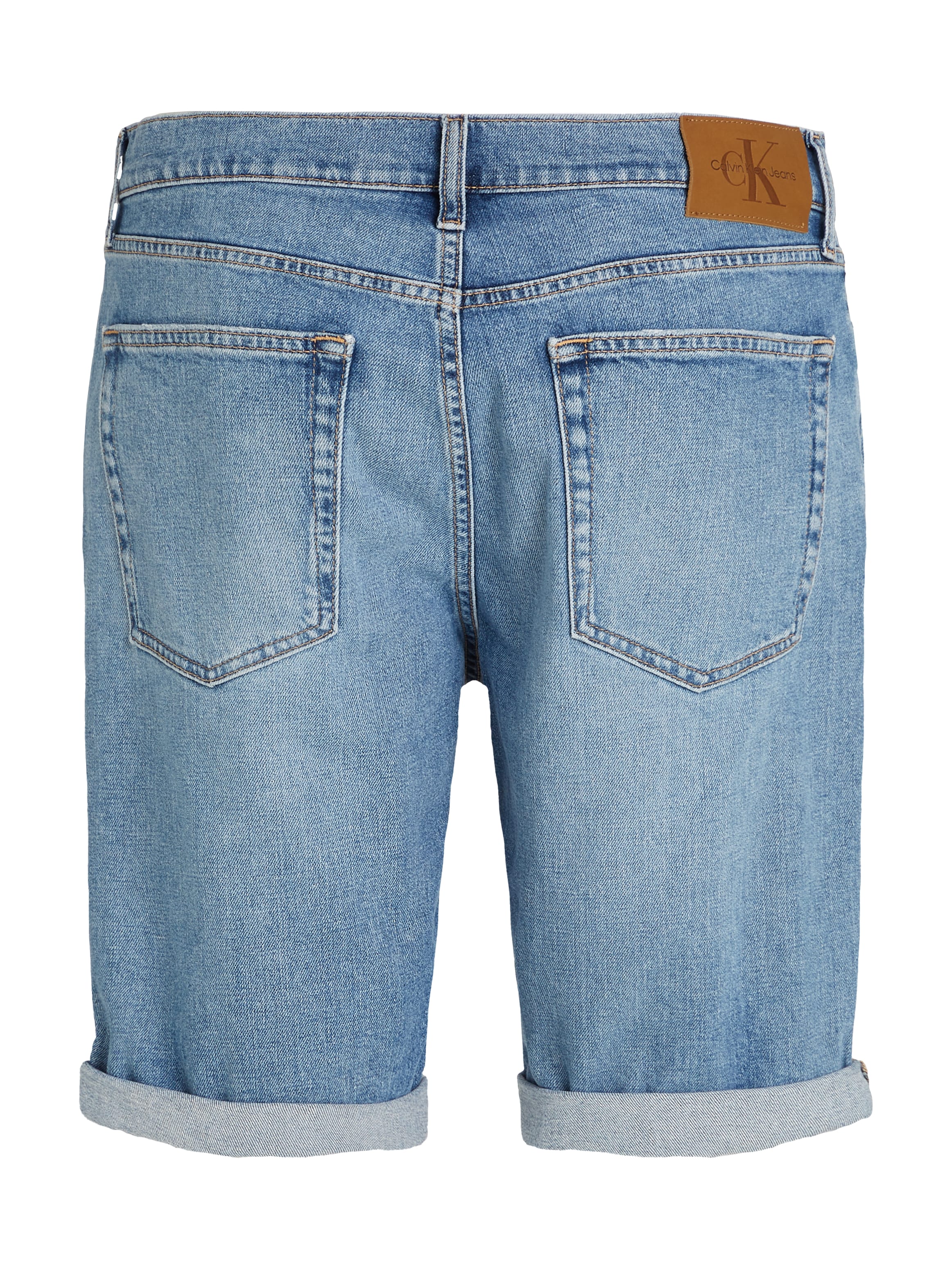Calvin Klein Jeans Shorts »SLIM SHORT«, mit Umschlagsaum