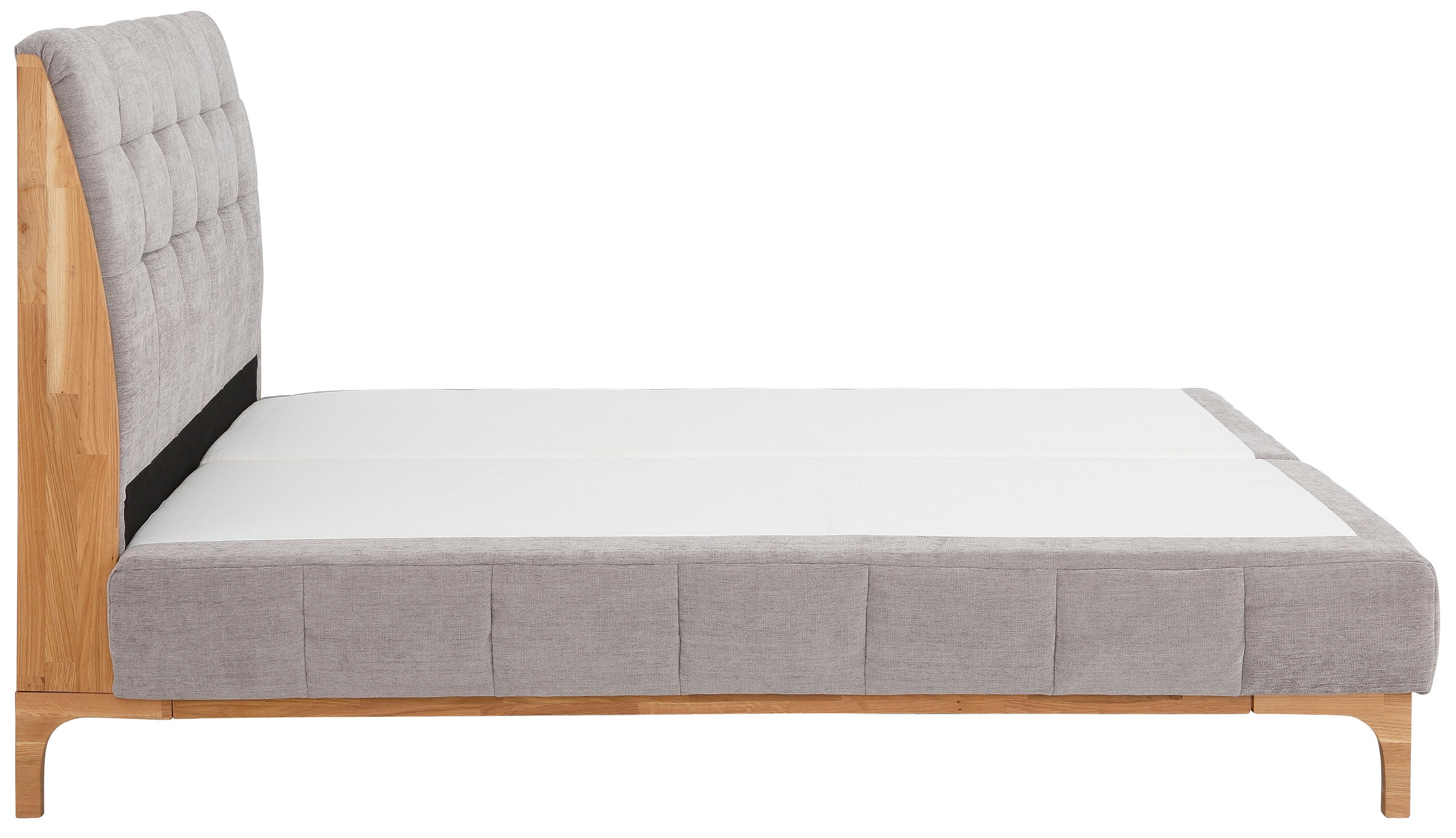 GOODproduct Boxspringbett »Jelle«, (5 St.), zertifizierte, recycelte Bezugsstoffe, verschiedene Ausführungen