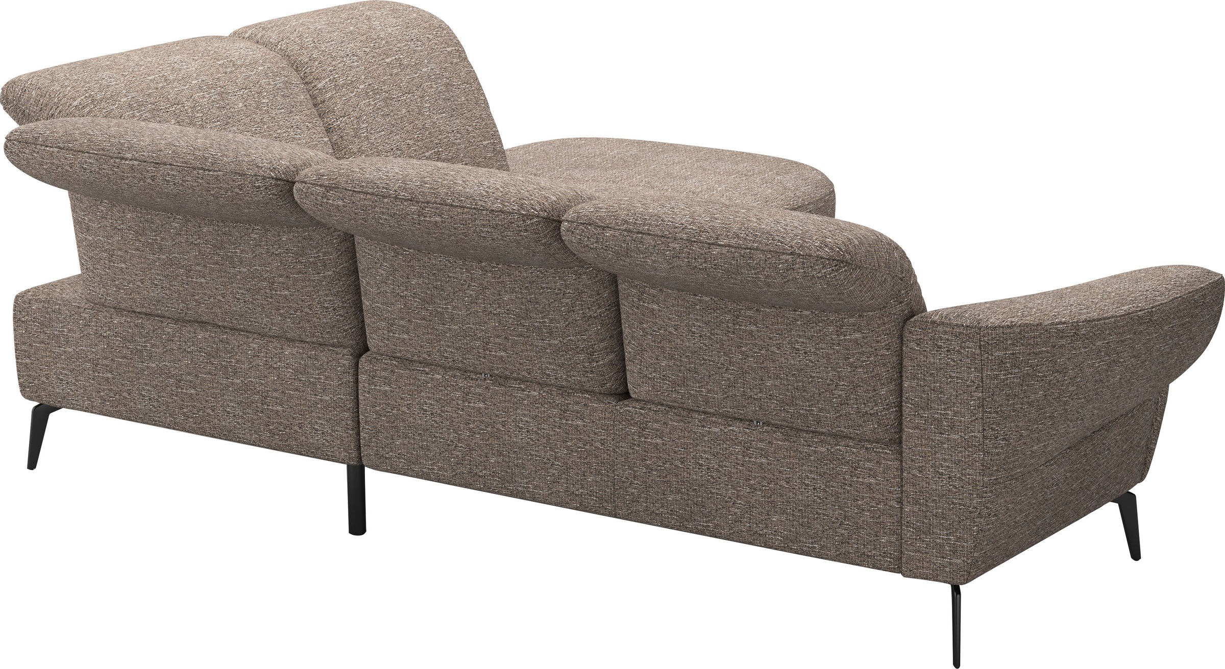 sit&more Ecksofa »Dance, L-Form, inkl. Sitztiefenverstellung«, inkl. Click&Seat, optional mit Kopfteilverstellung