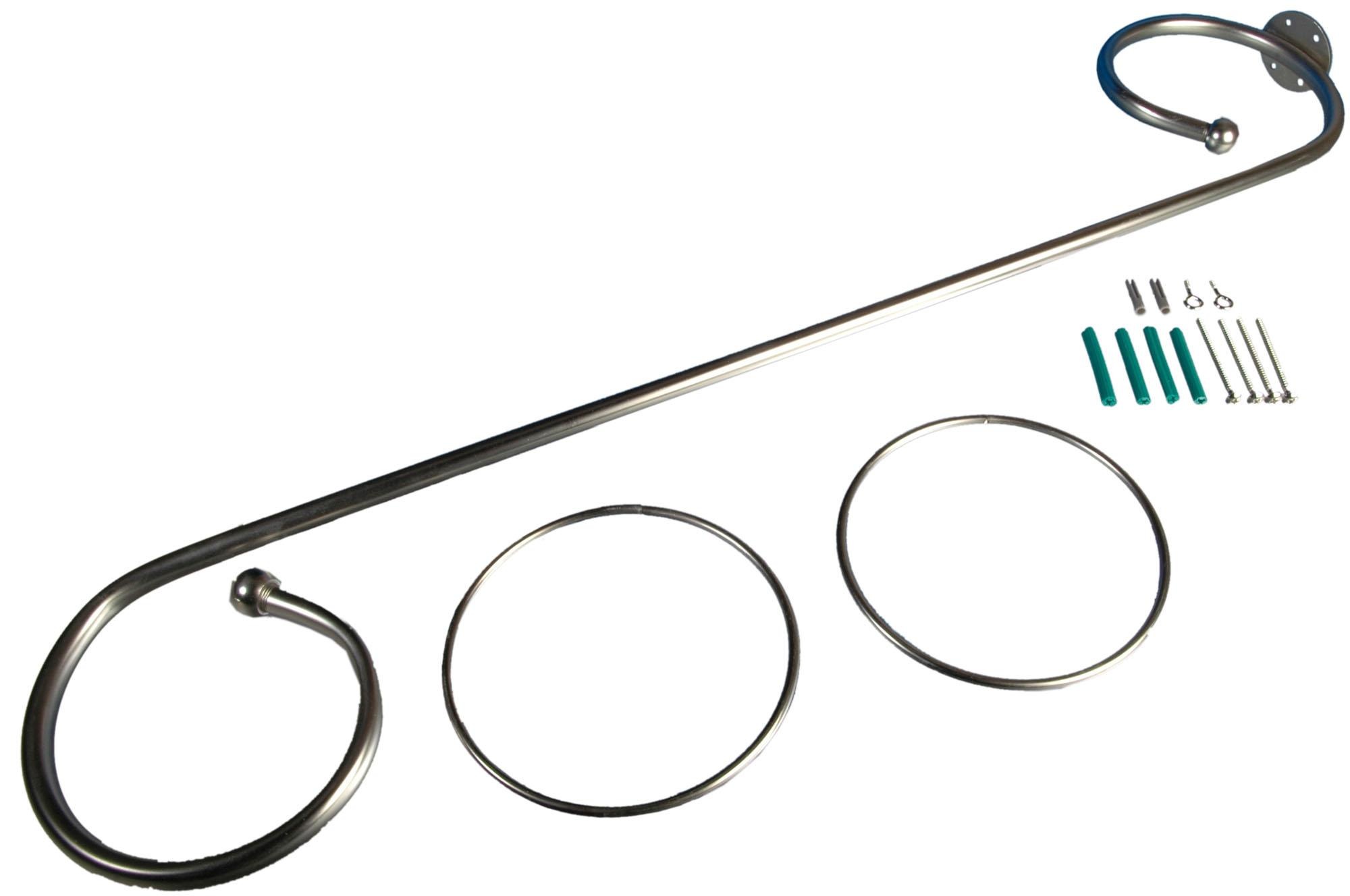 Image of Liedeco Gardinenstange »Baldachingarnitur«, 1 läufig-läufig, Fixmass bei Ackermann Versand Schweiz